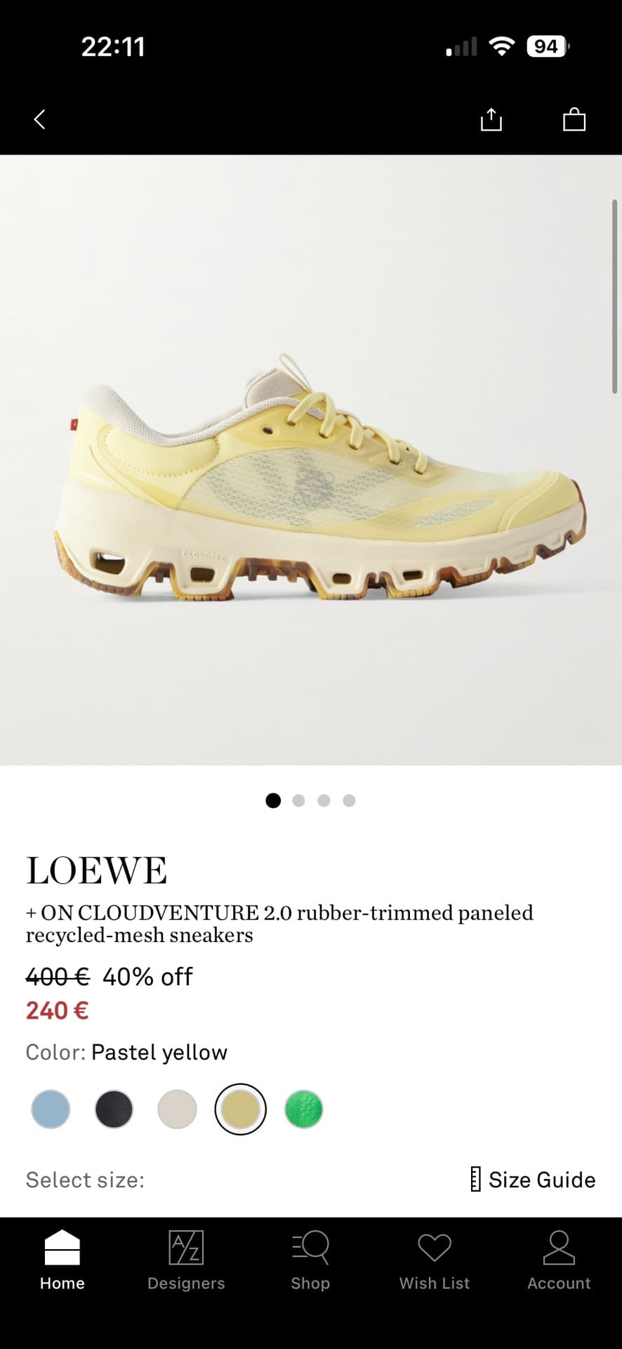Loewe Cloudventure Sneakers