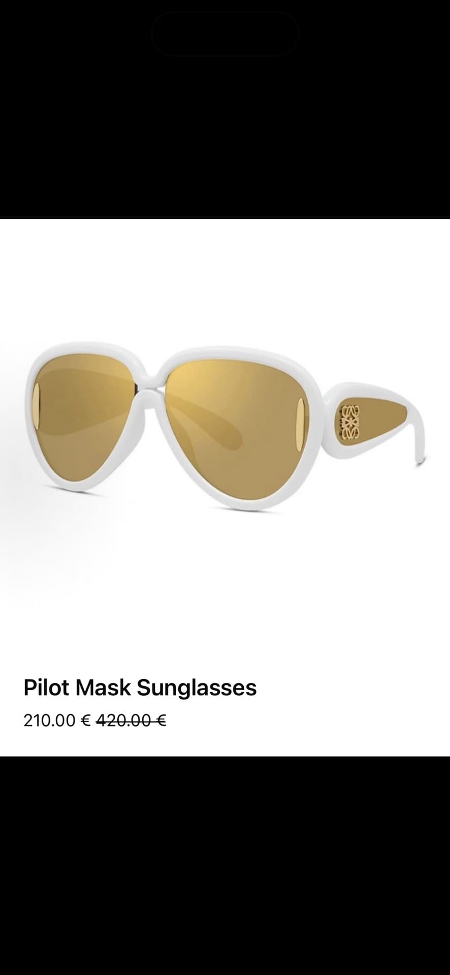 Pilot Mask Sunglasses