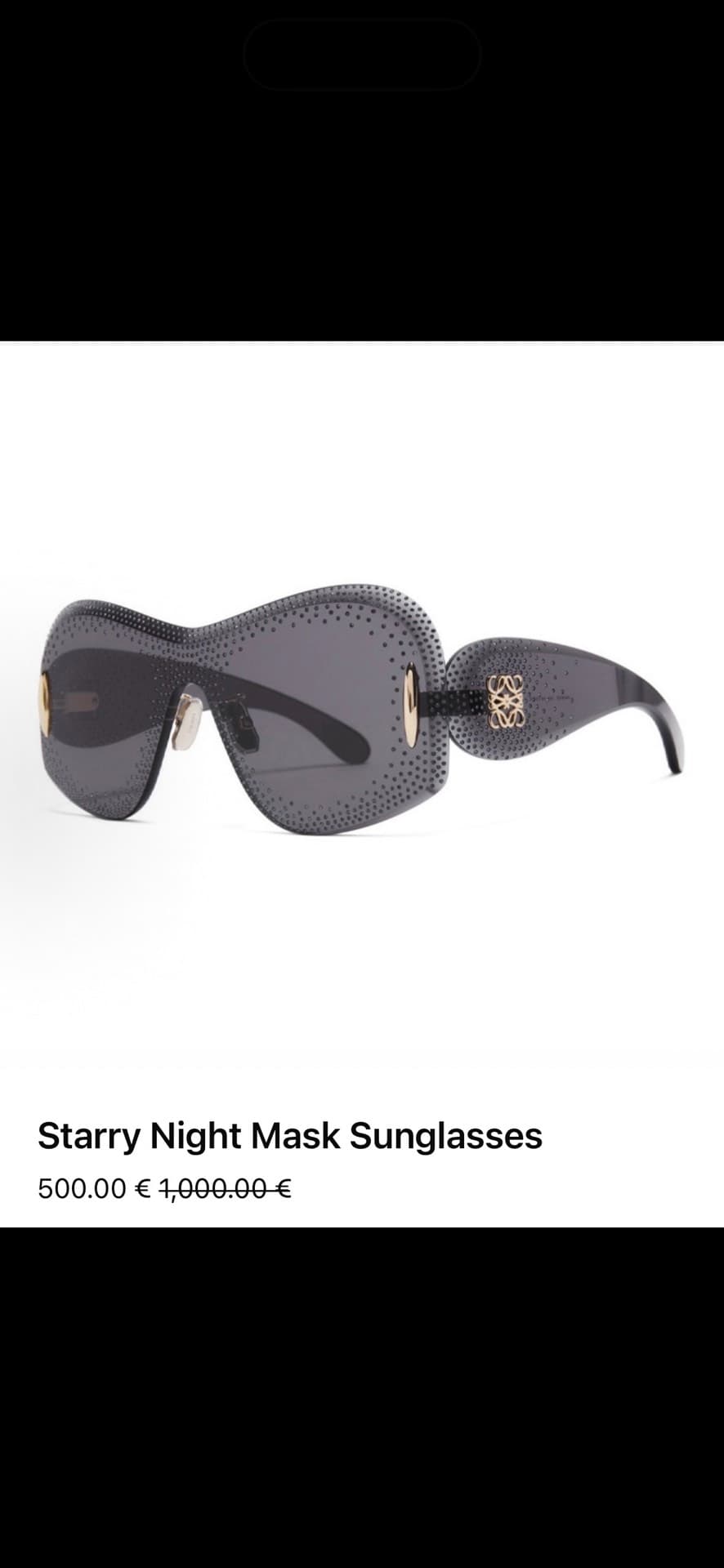 Starry Night Mask Sunglasses