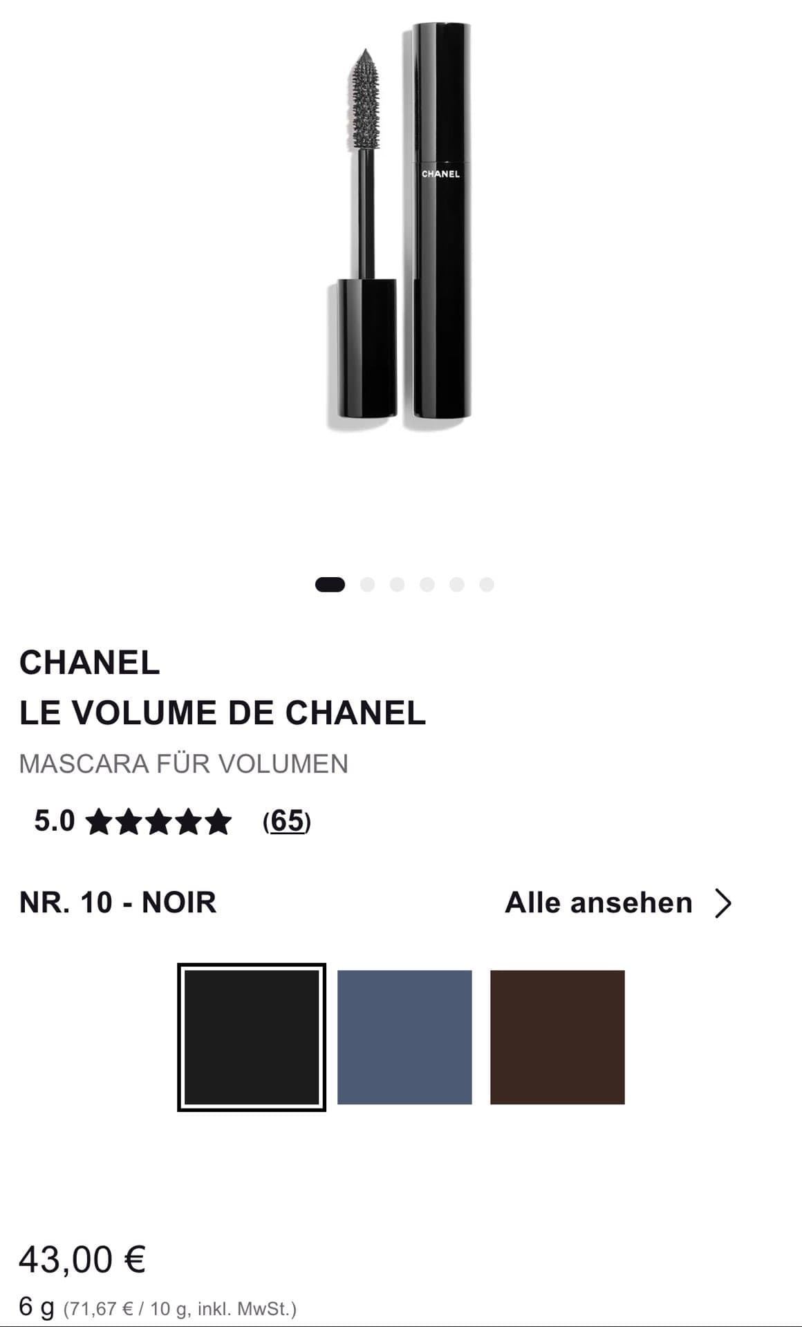 Chanel Le Volume Mascara
