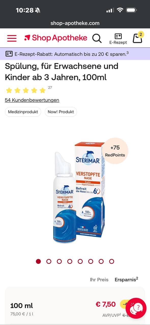 Sterimar Nasal Spray