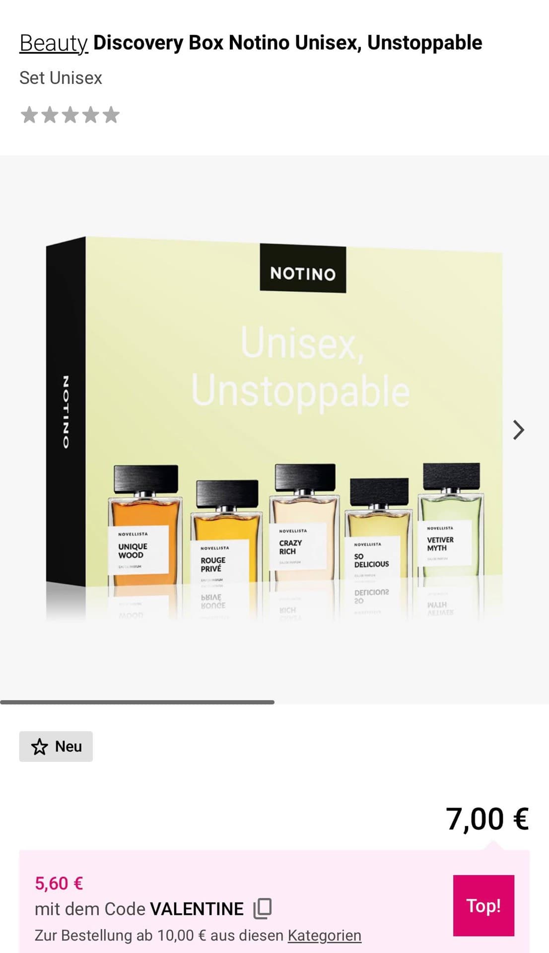 Notino Unisex Discovery Box