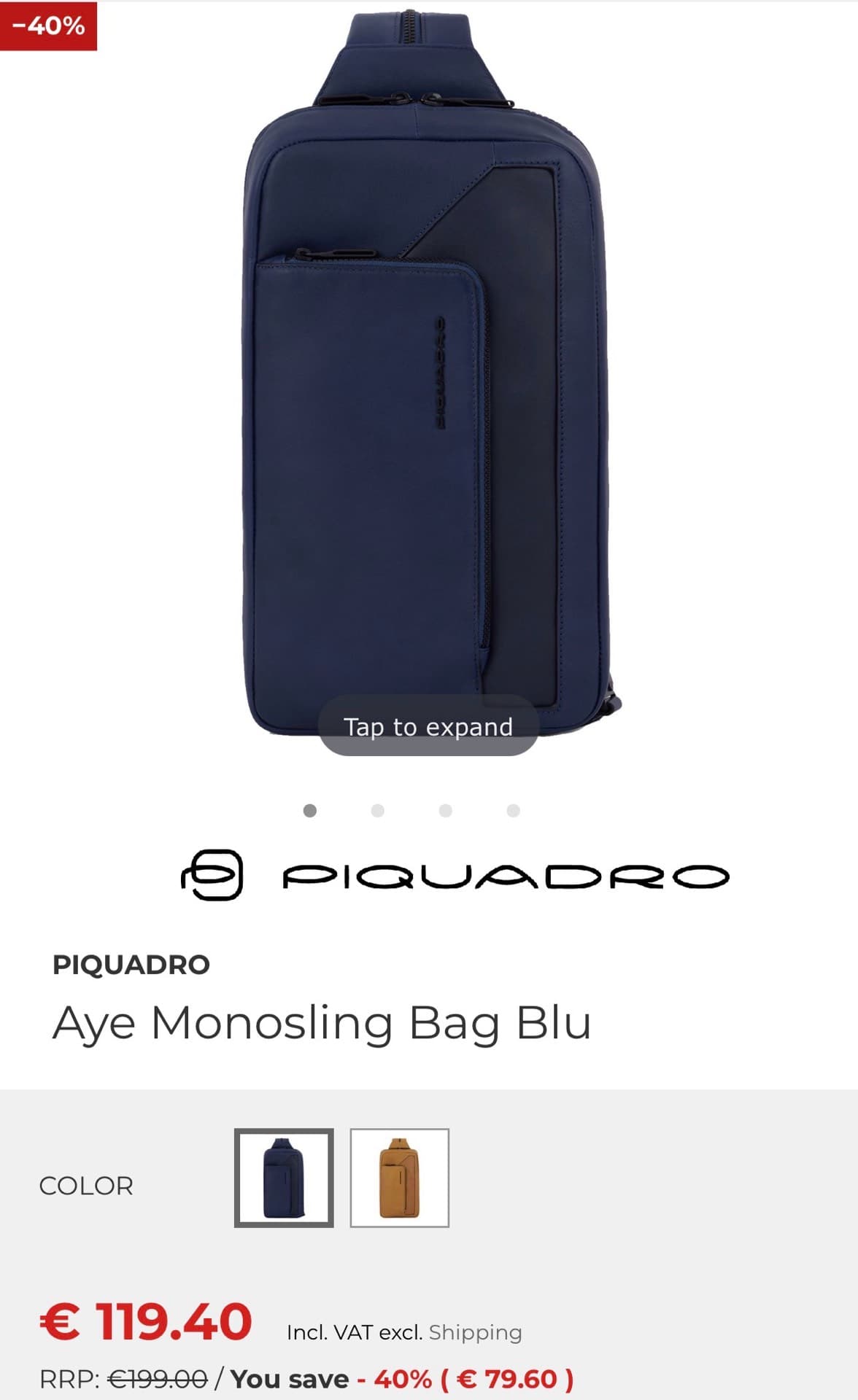 Сумка Piquadro Aye Monosling