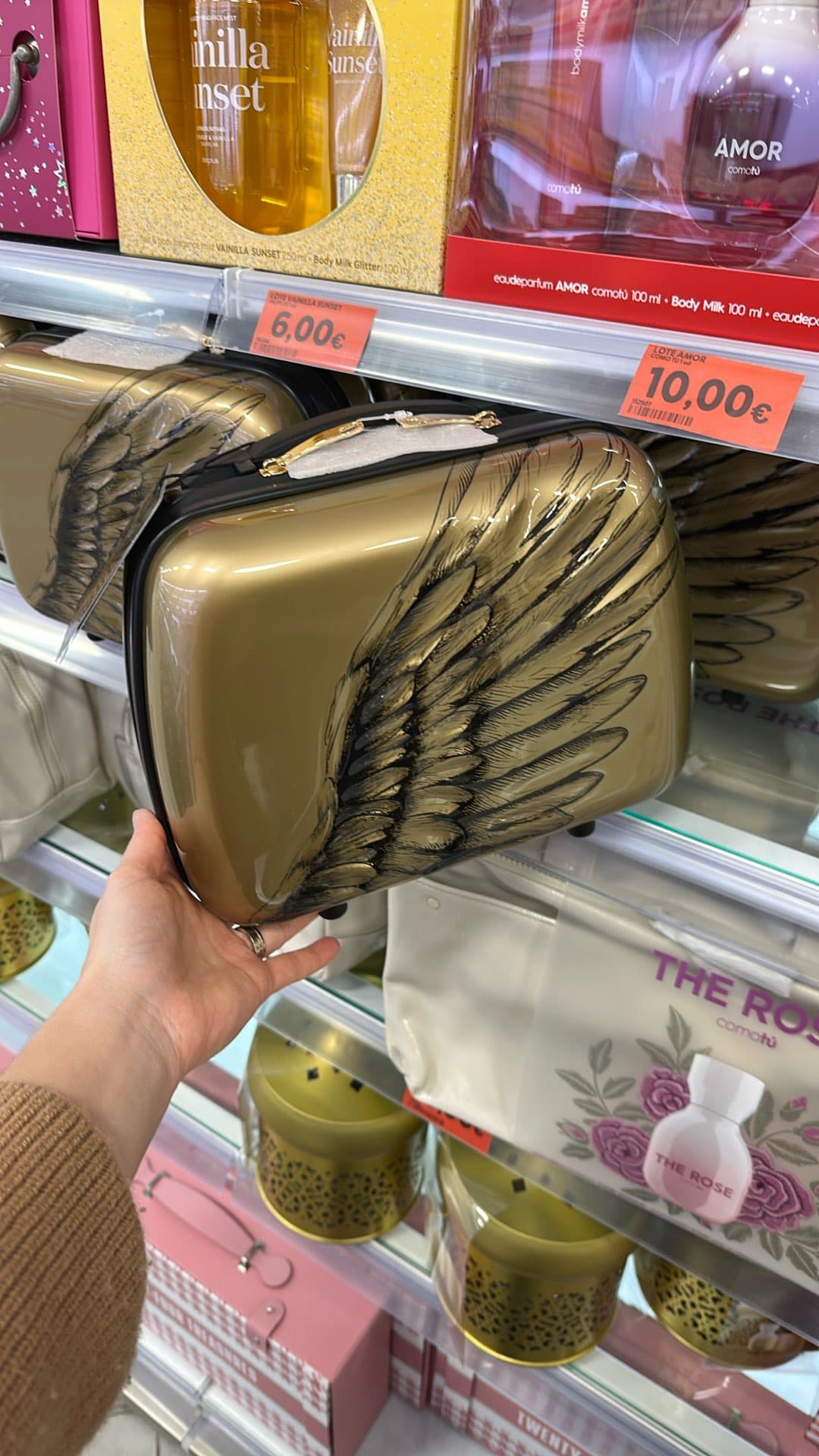 Bag with Golden Wings