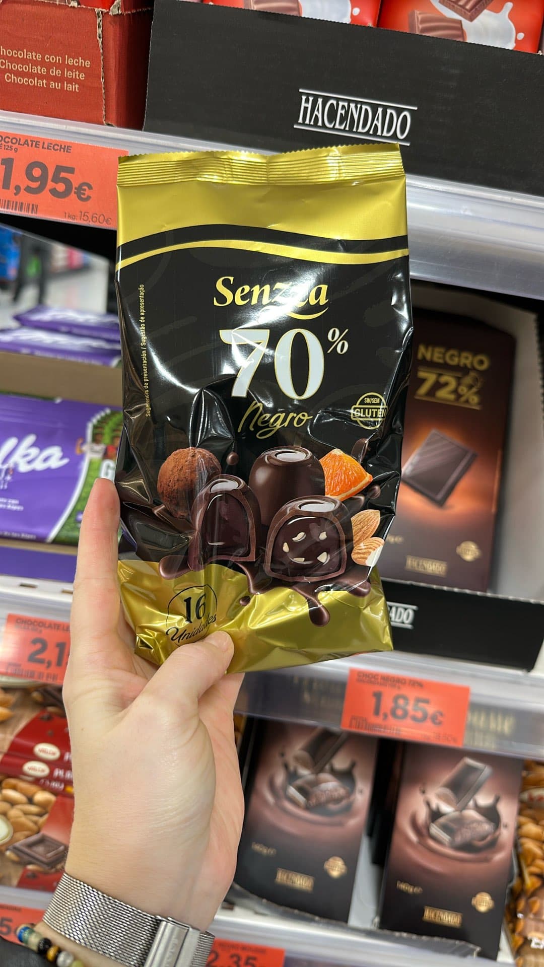 Темный шоколад Senza 70%