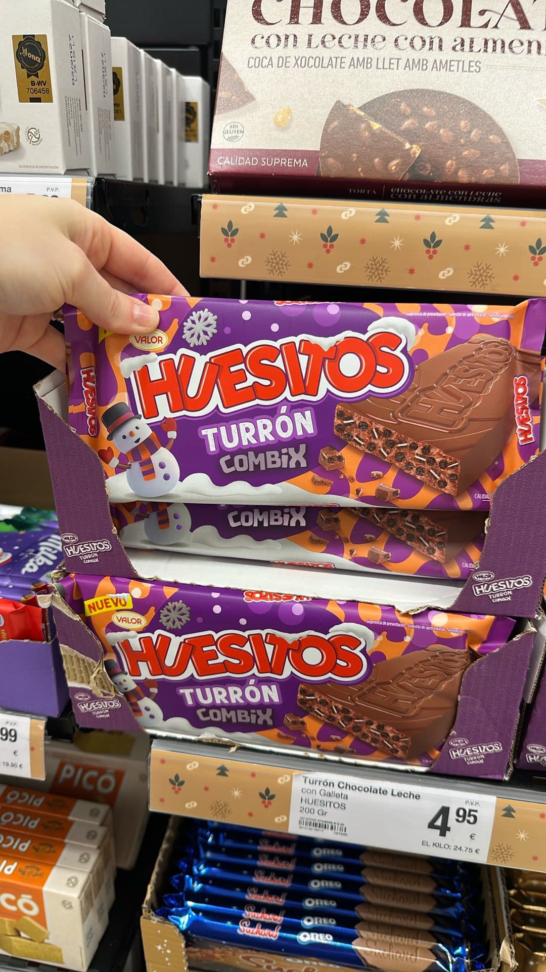 Торрон Huesitos Combi