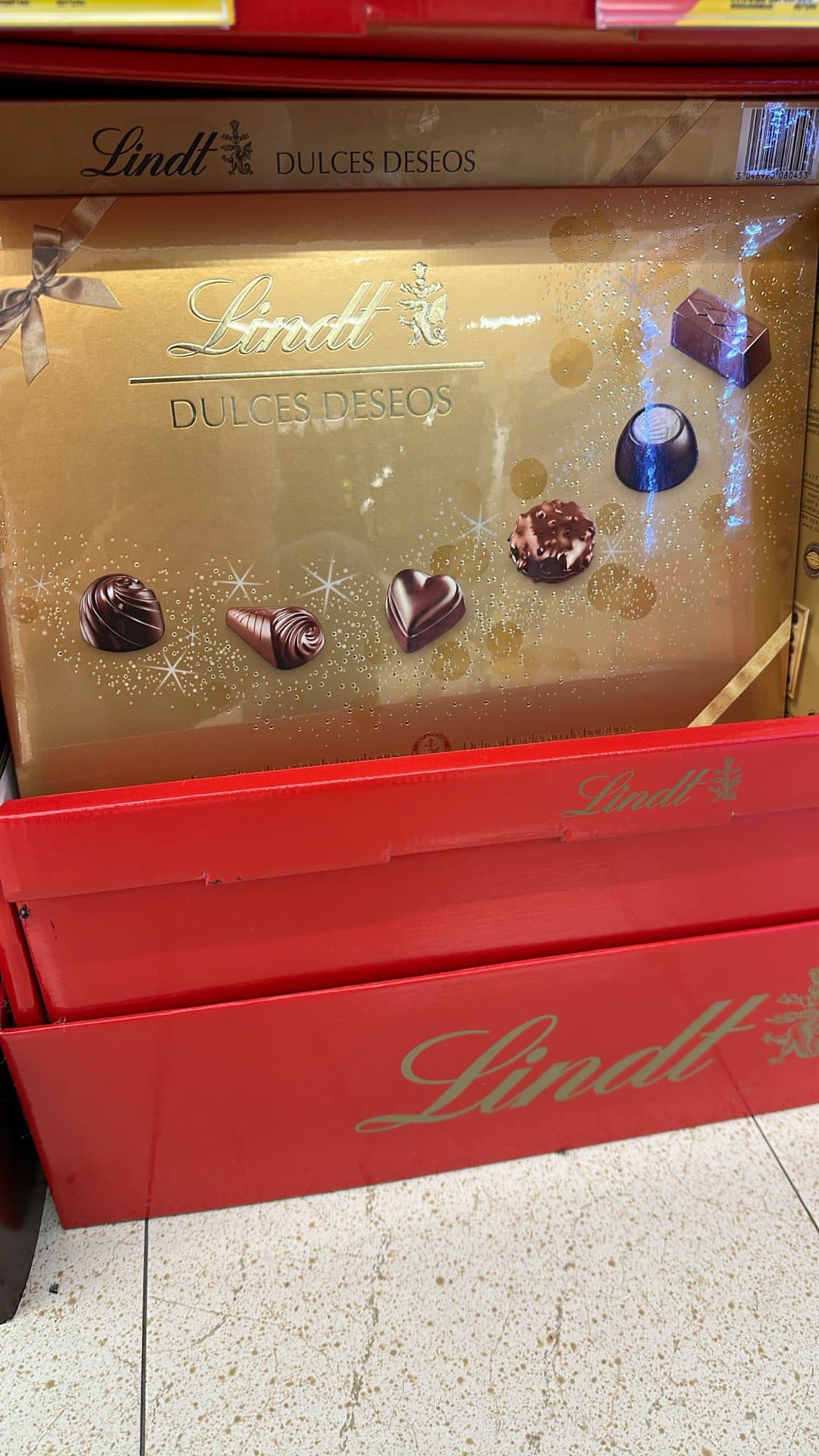 Коробка шоколада Lindt