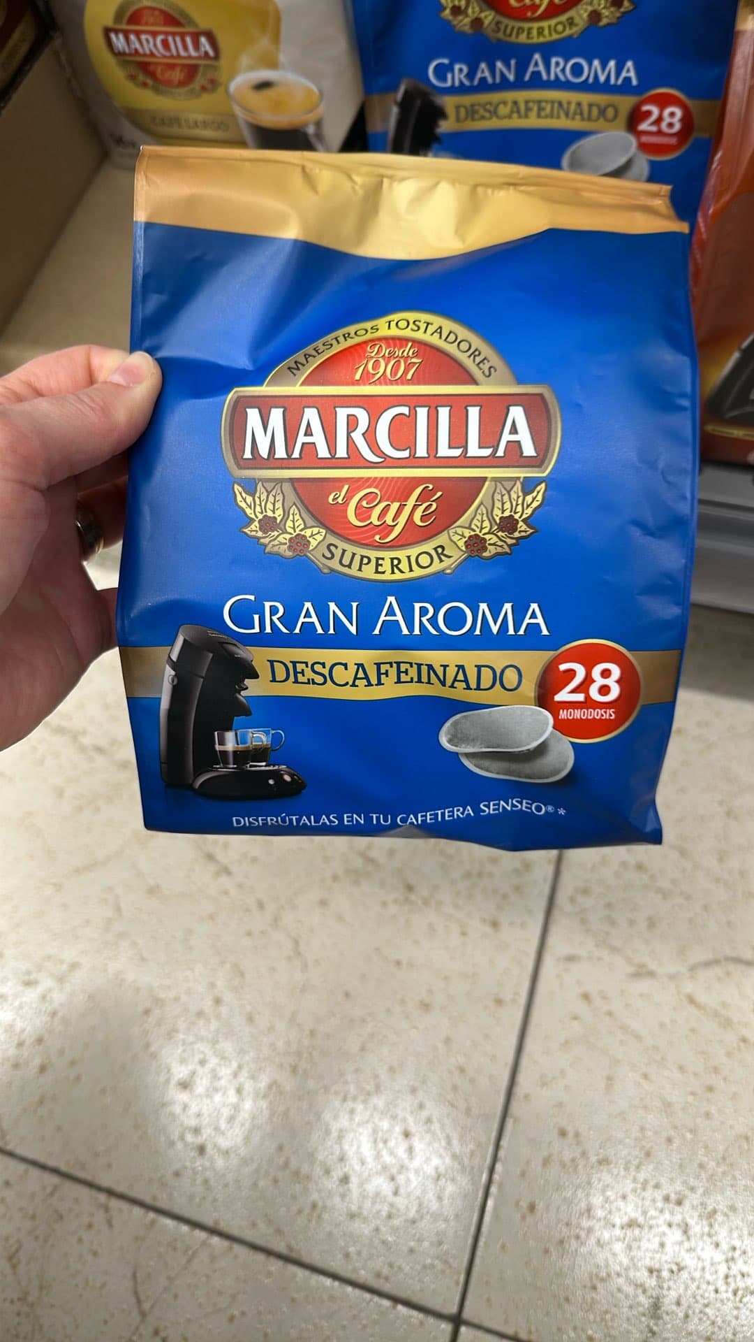 Декоративный кофе Marcilla Gran Aroma