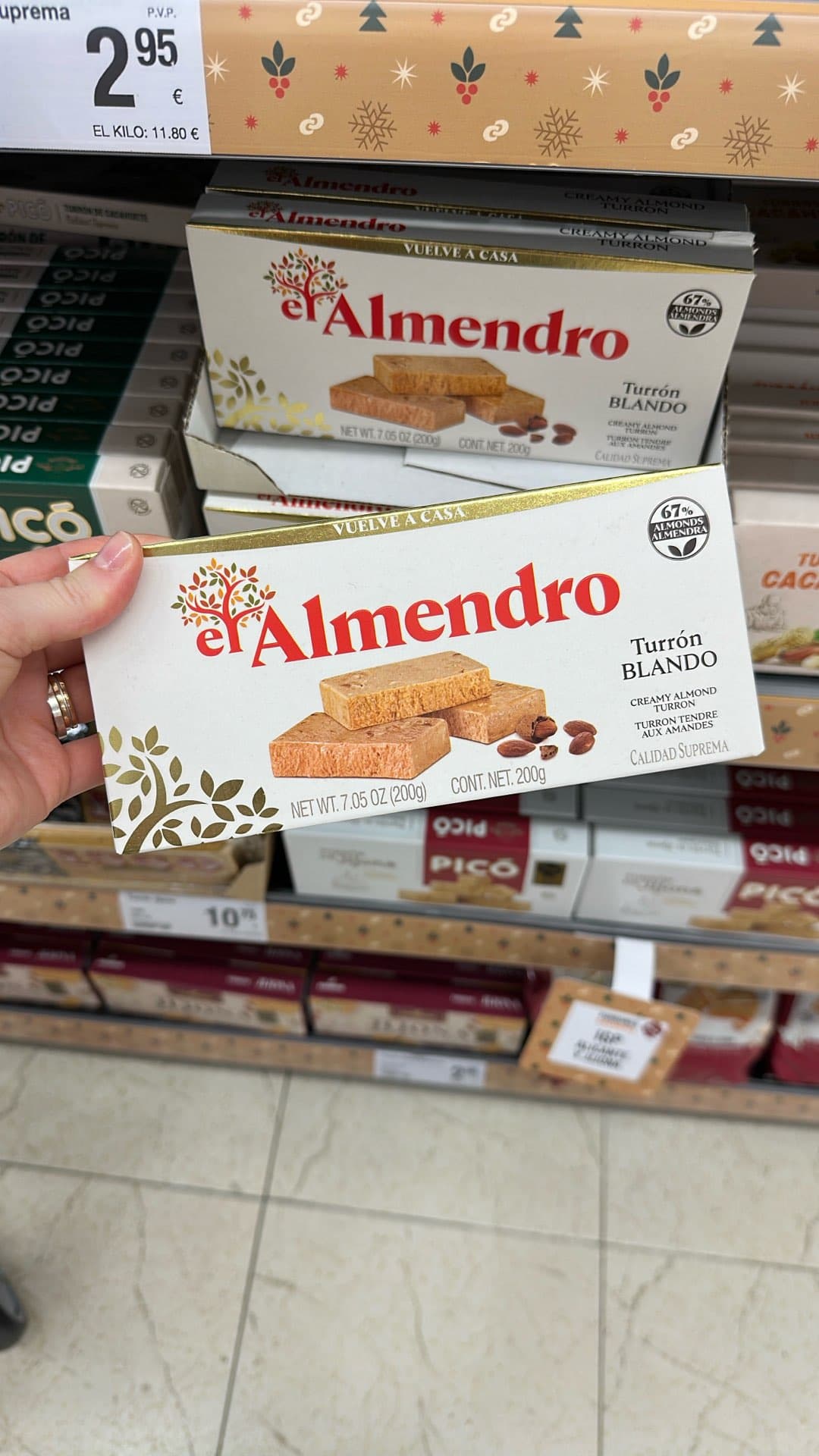 Мягкий туррон El Almendro