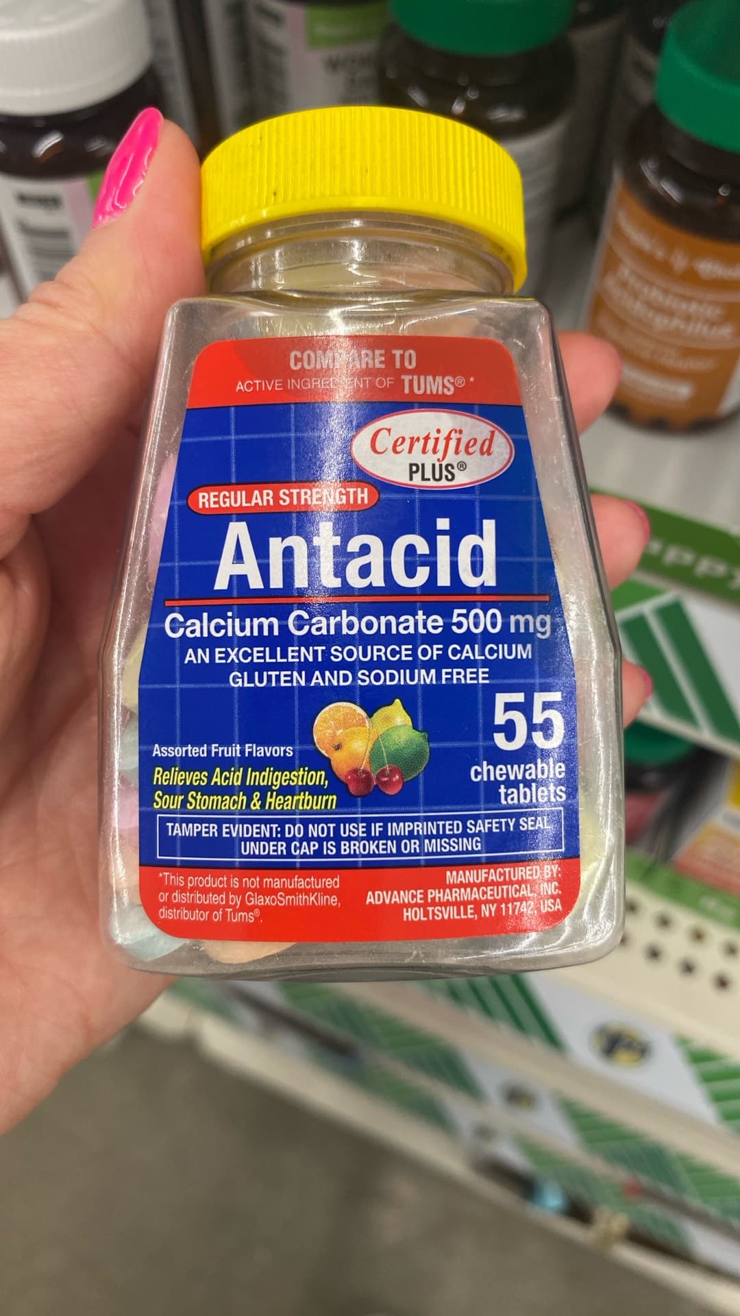 Certified Plus Antacid