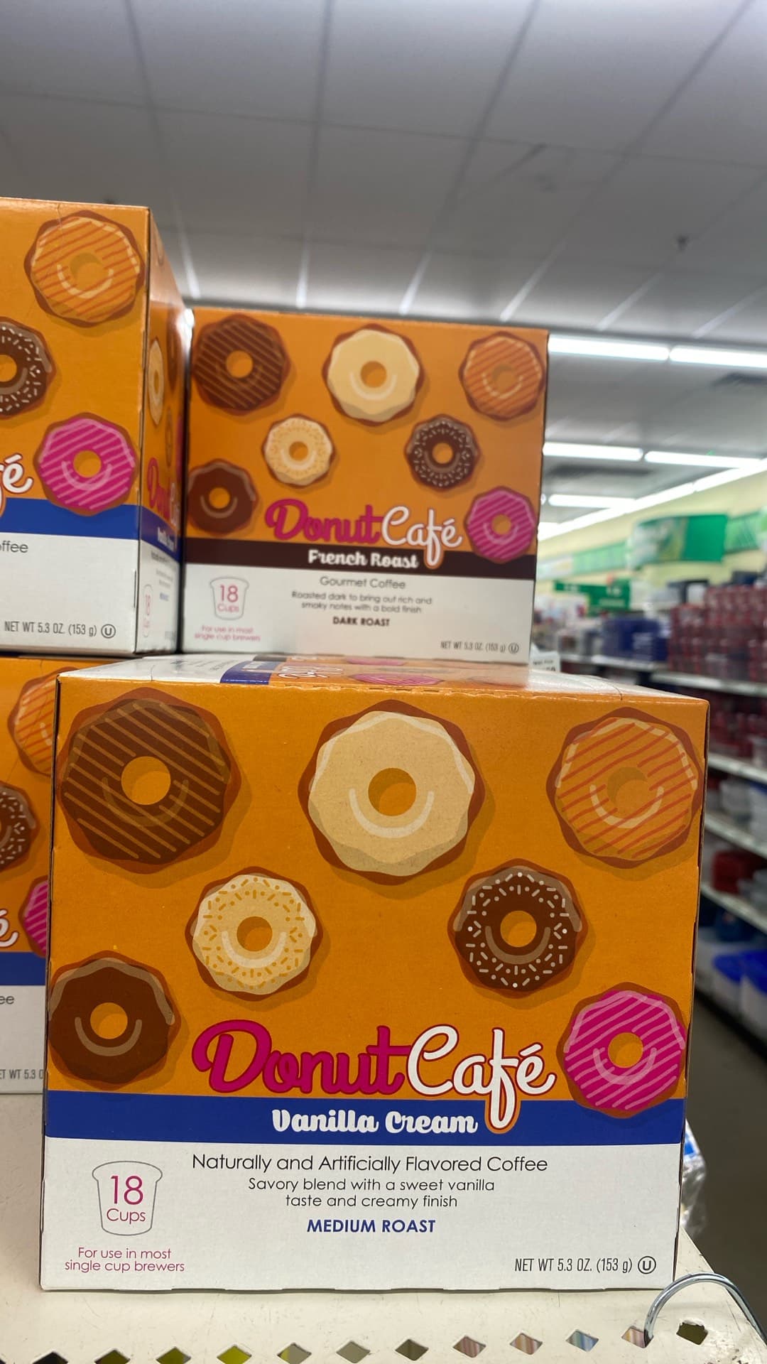 Donut Café Vanilla Cream Coffee