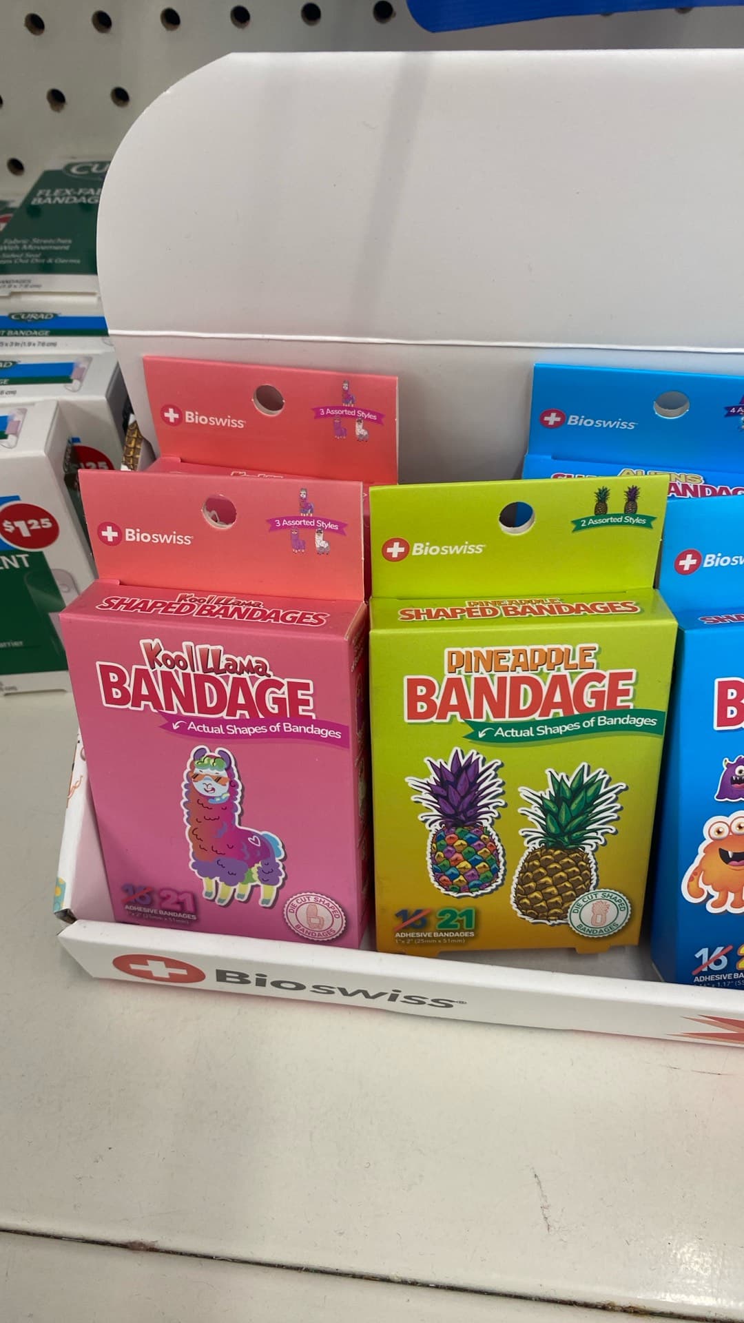 Kool Llama and Pineapple Bandages
