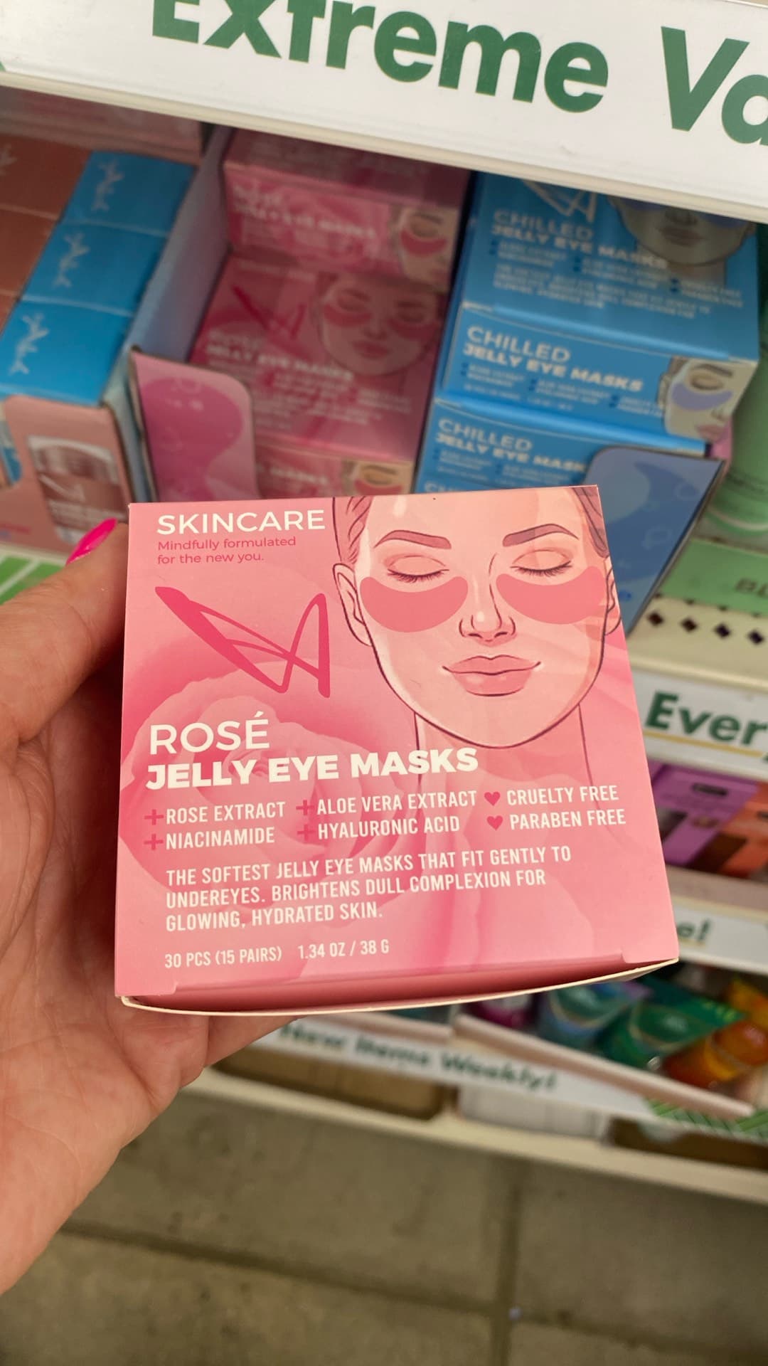 Rosé Jelly Eye Masks