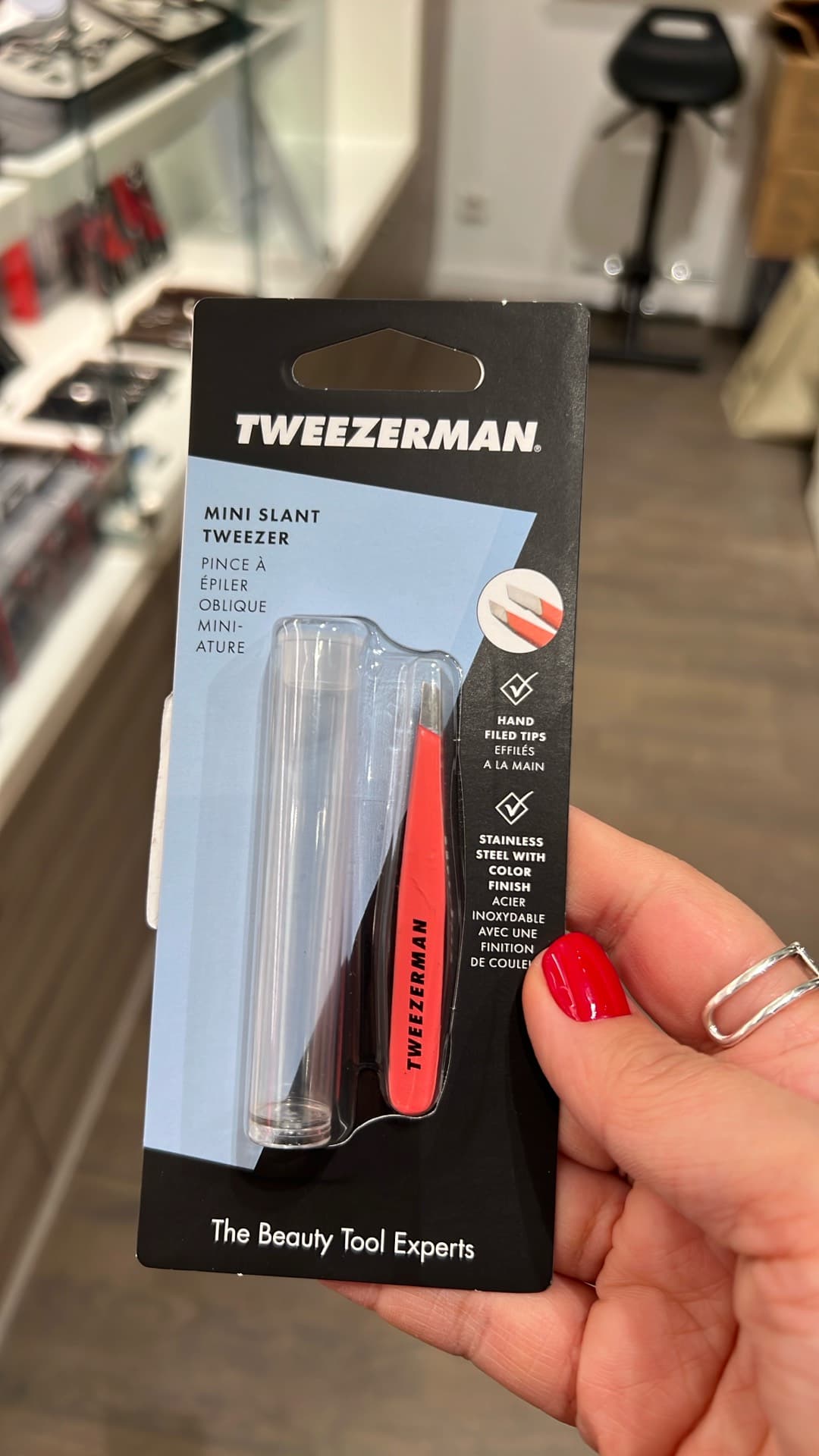 Tweezerman Mini Slant Tweezers