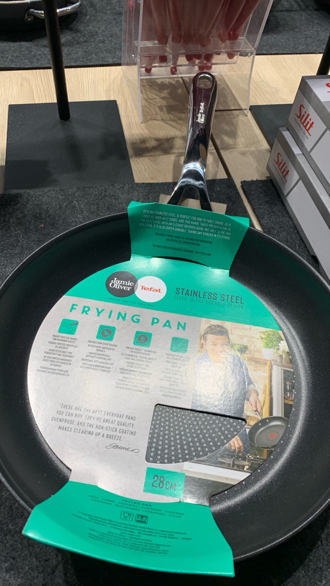 Jamie Oliver Stainless Steel Frying Pan