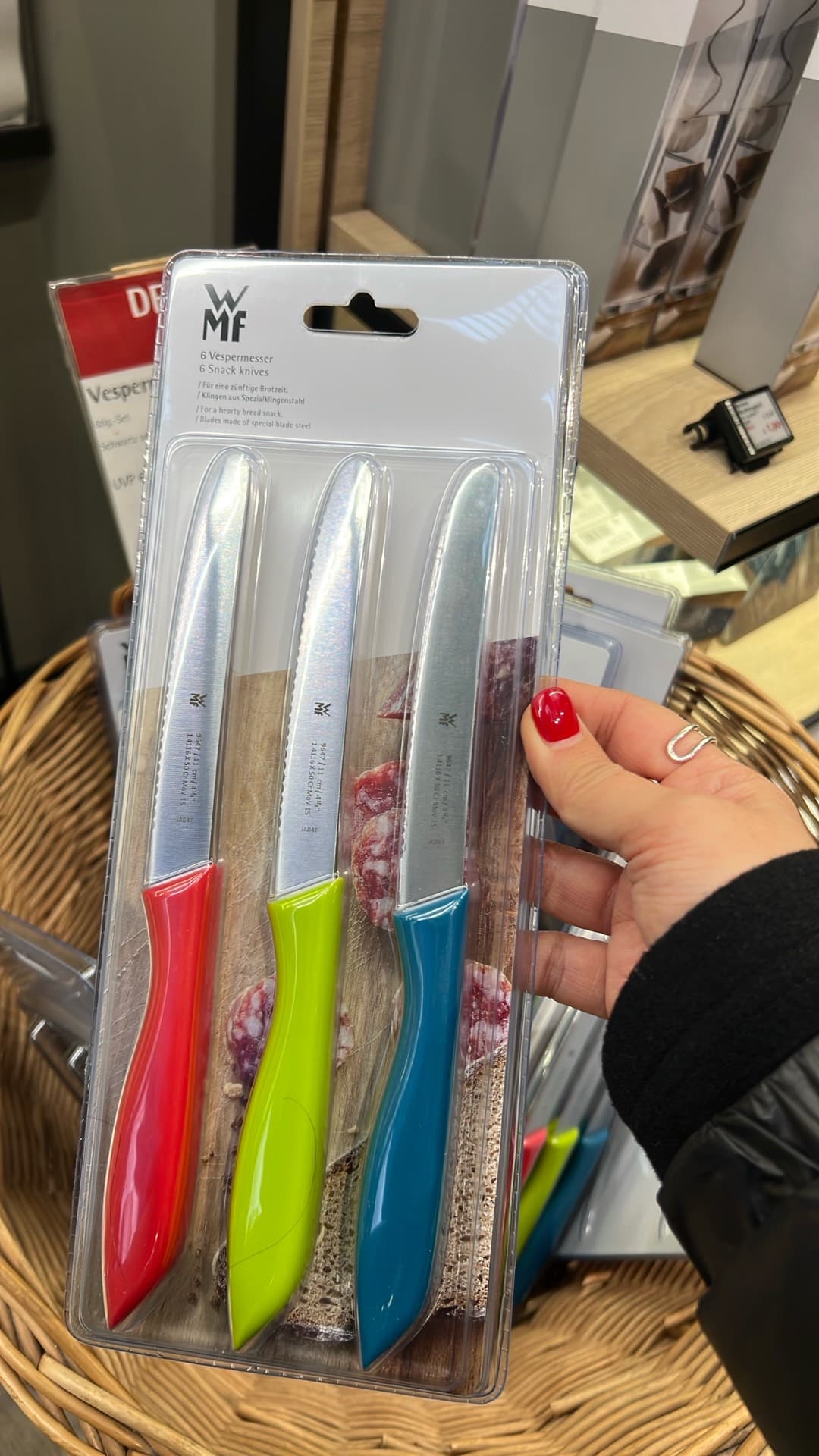 Colorful Snack Knives Set