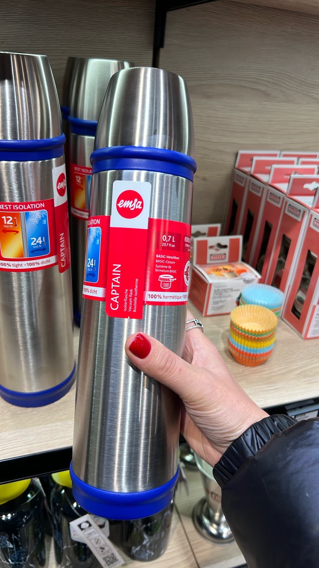 Emsa Captain Thermo Bottle