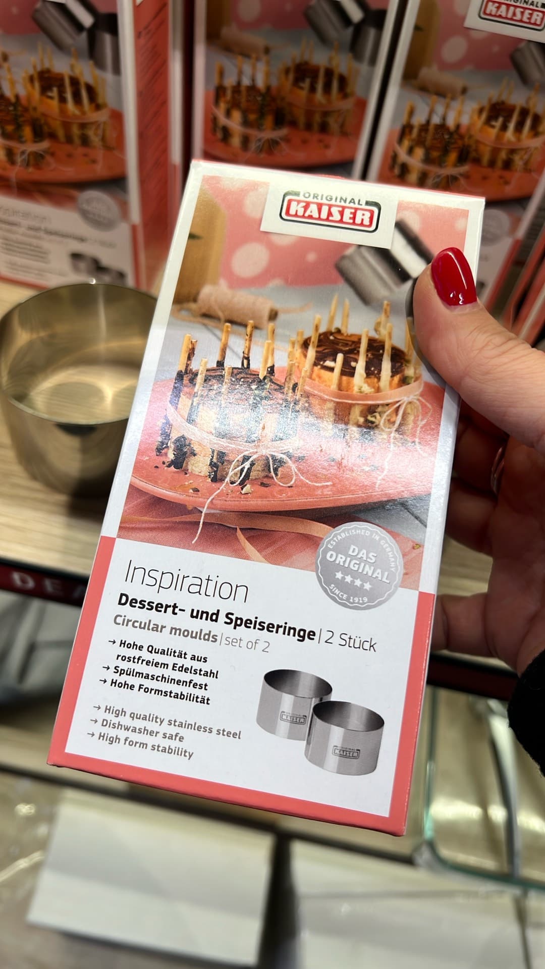 Kaiser Circular Moulds Set