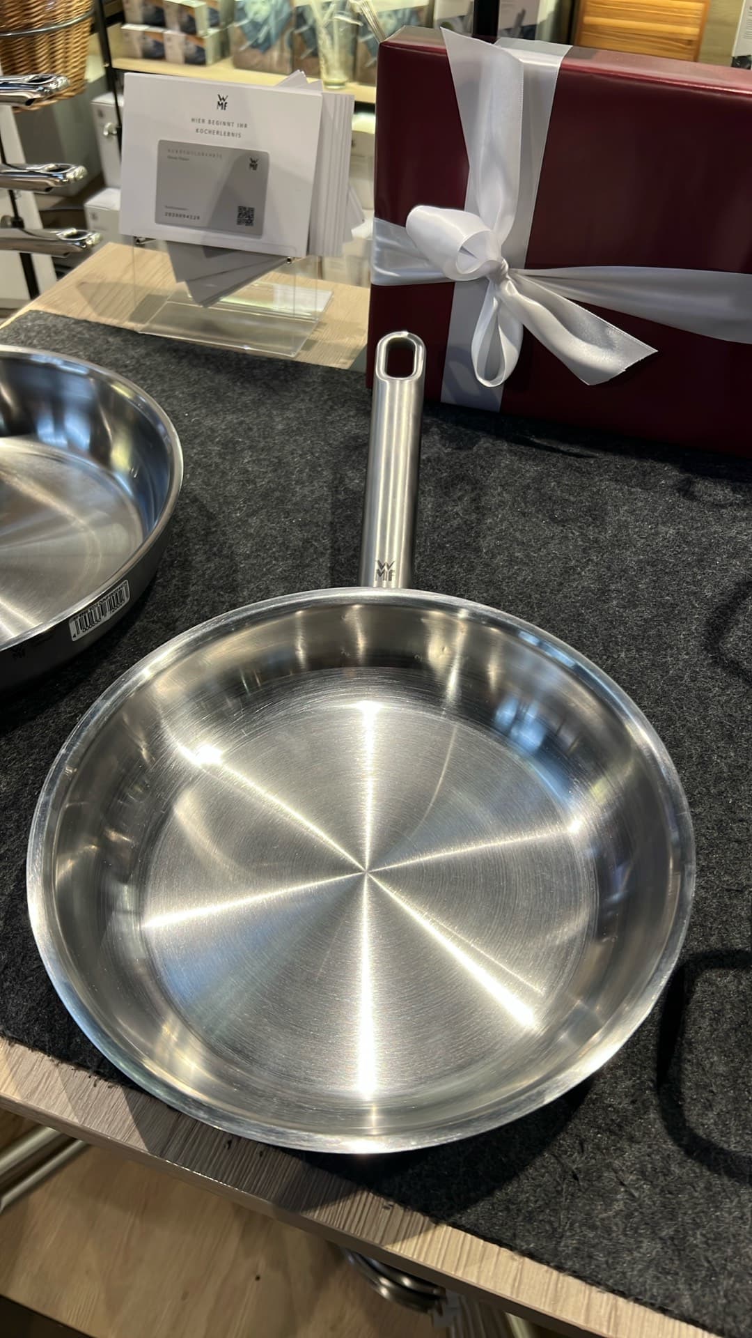 Premium Stainless Steel Frying Pan