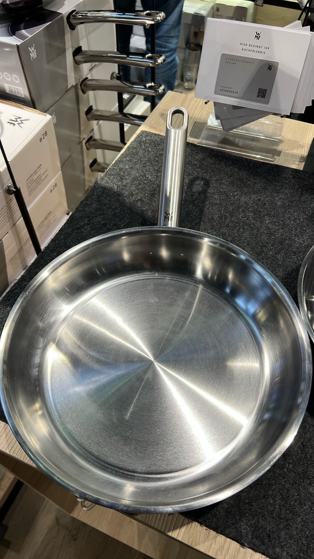 Premium Stainless Steel Frying Pan