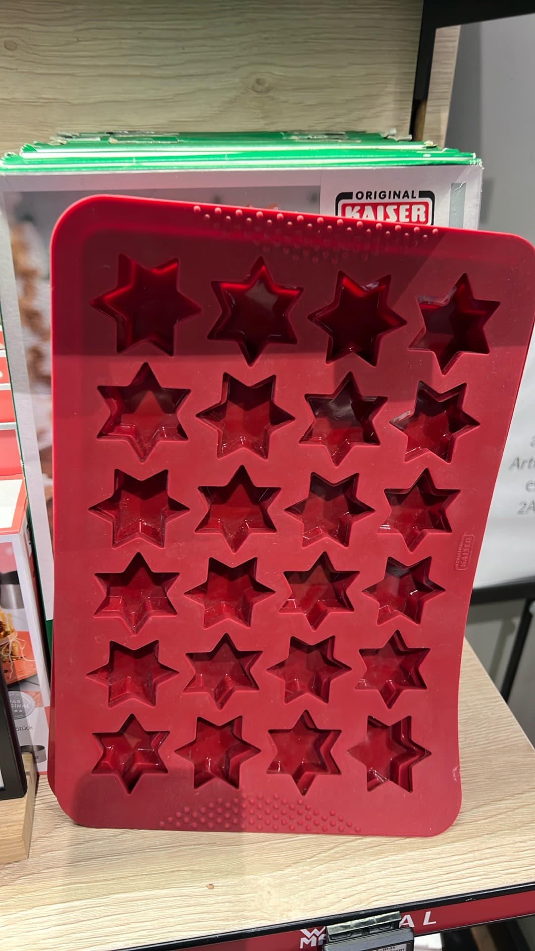 Star-Shaped Silicone Mold