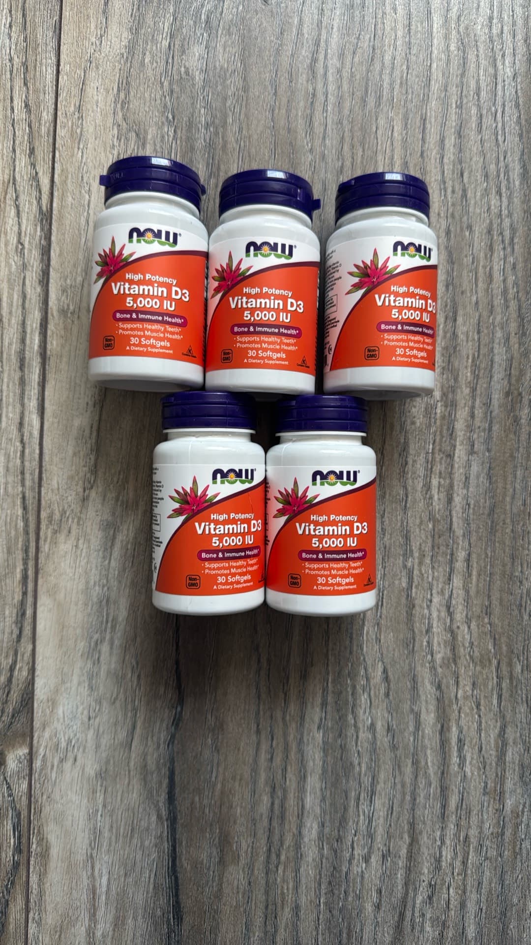 NOW Vitamin D3 5000 IU
