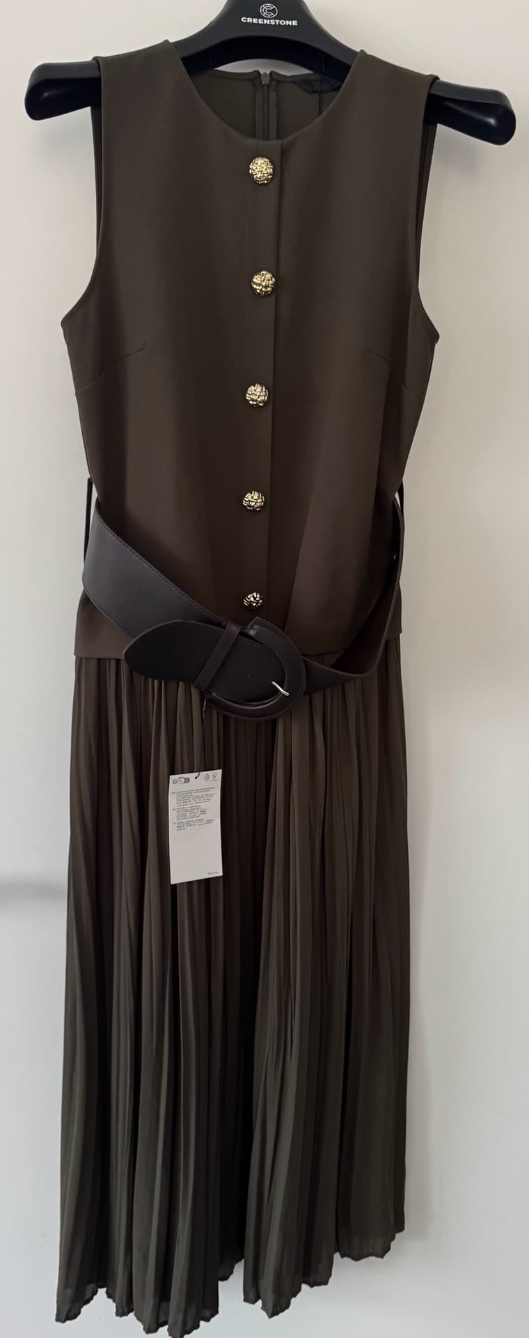 Chic Pleated Dress