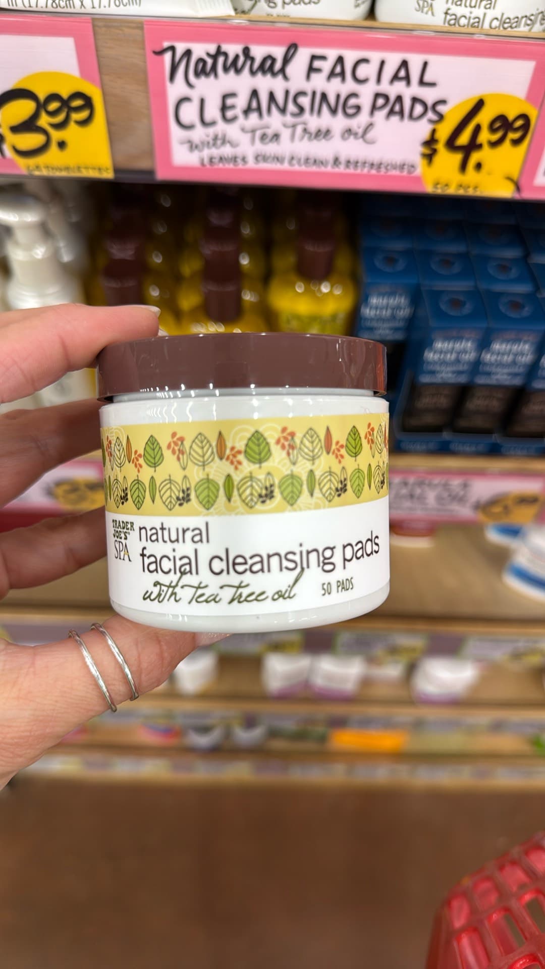 Natural Facial Cleansing Pads