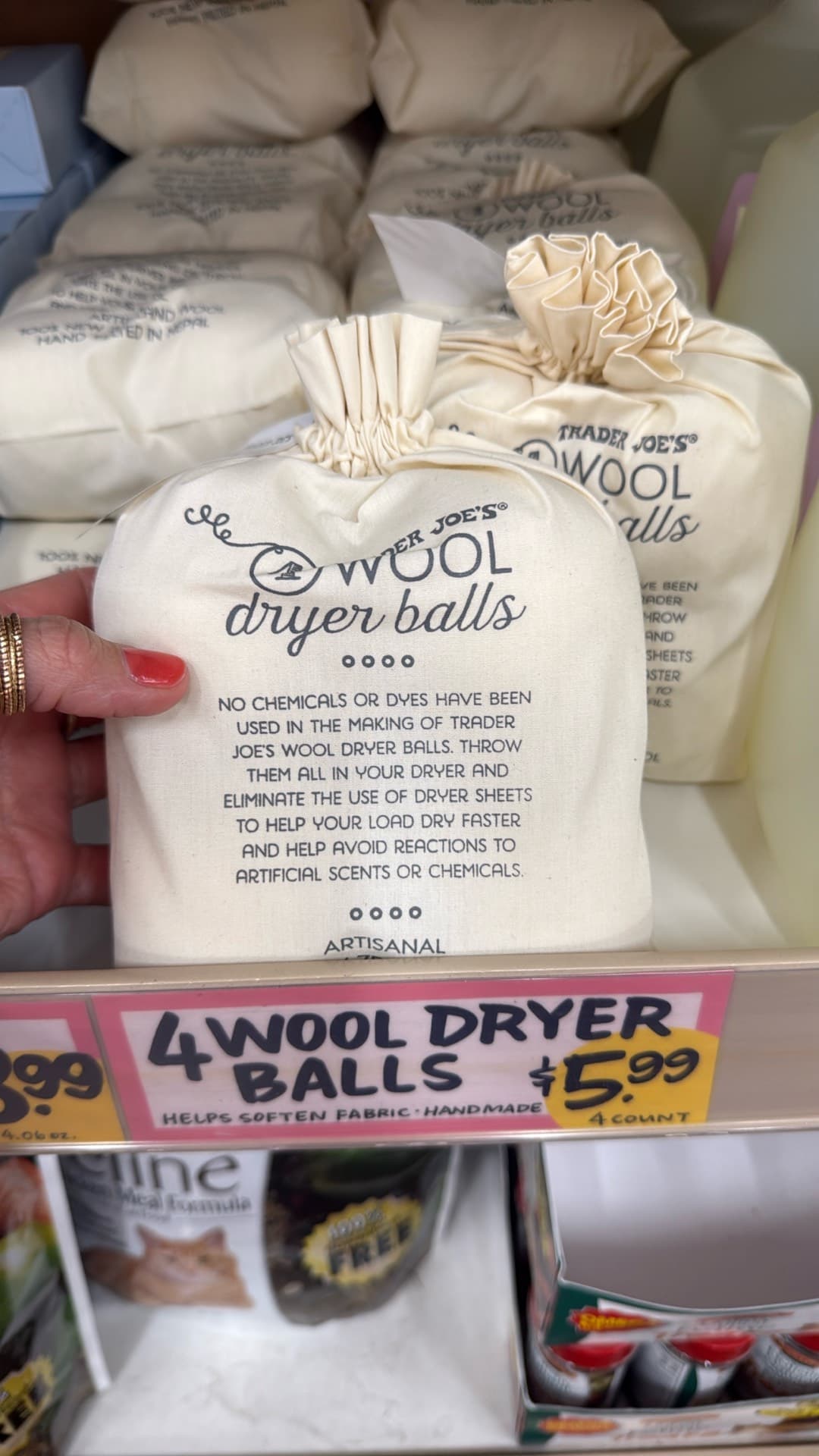 Trader Joe's Wool Dryer Balls