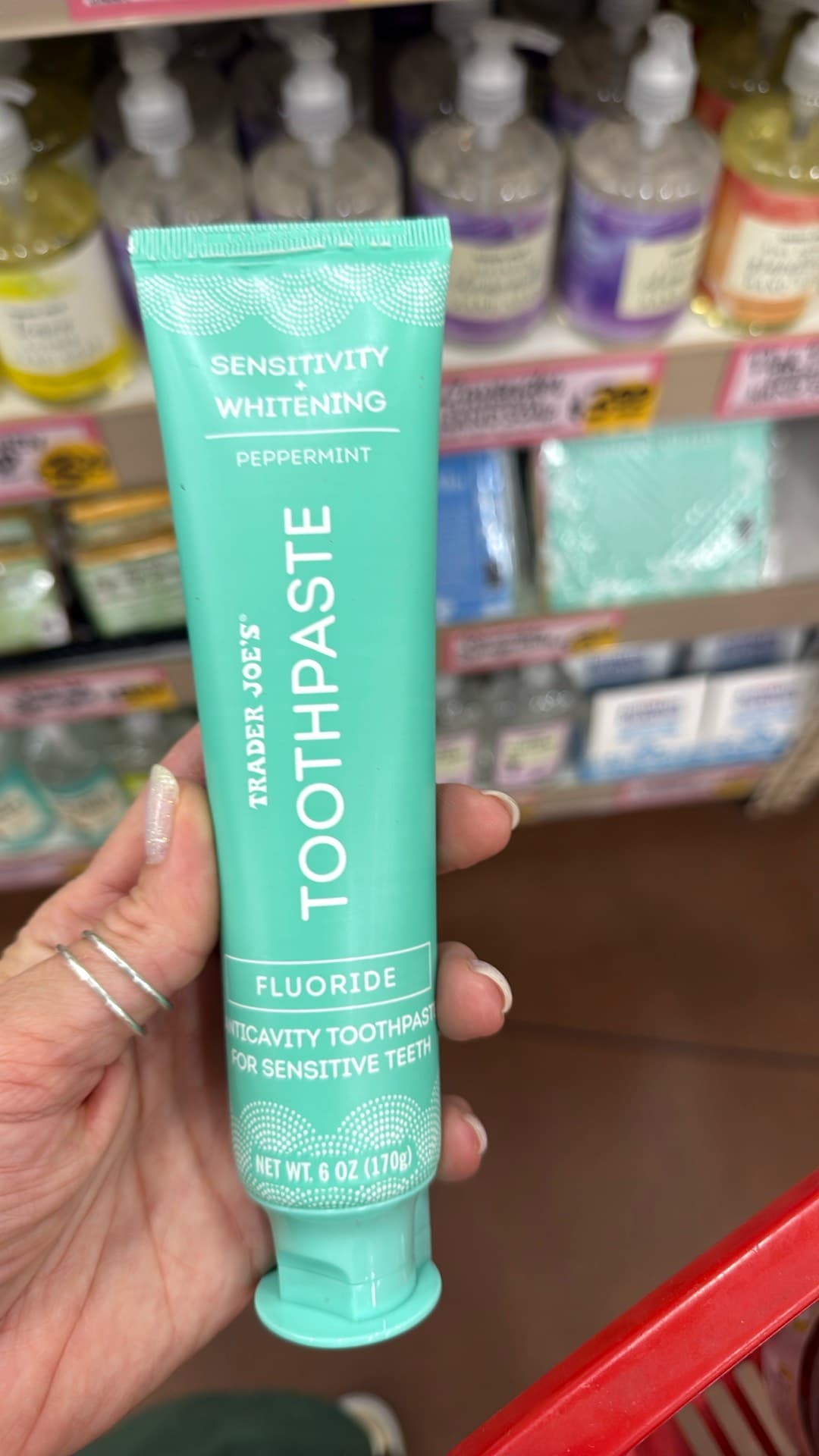 Trader Joe's Sensitivity Toothpaste