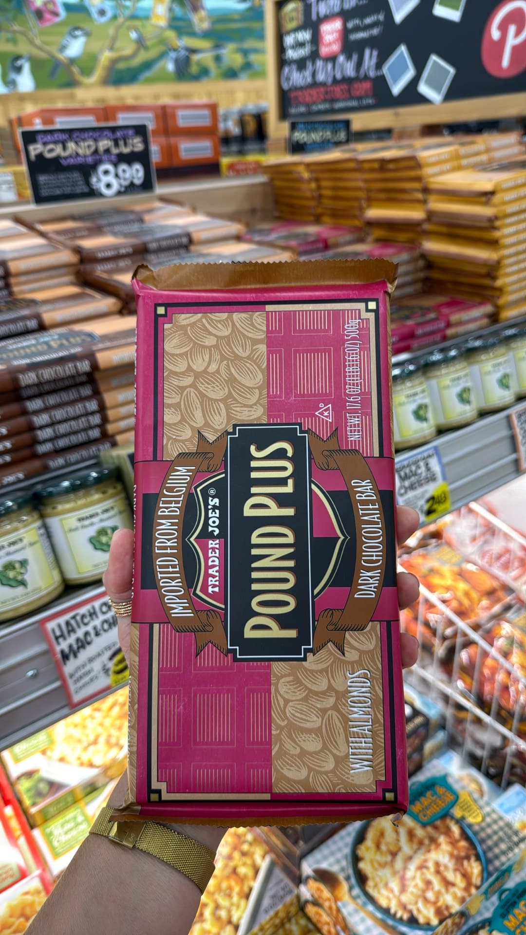Pound Plus Dark Chocolate Bar