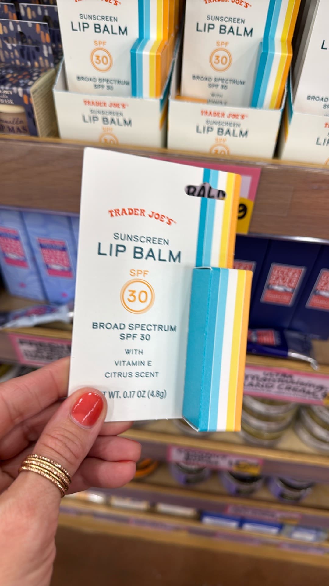 Trader Joe's Sunscreen Lip Balm