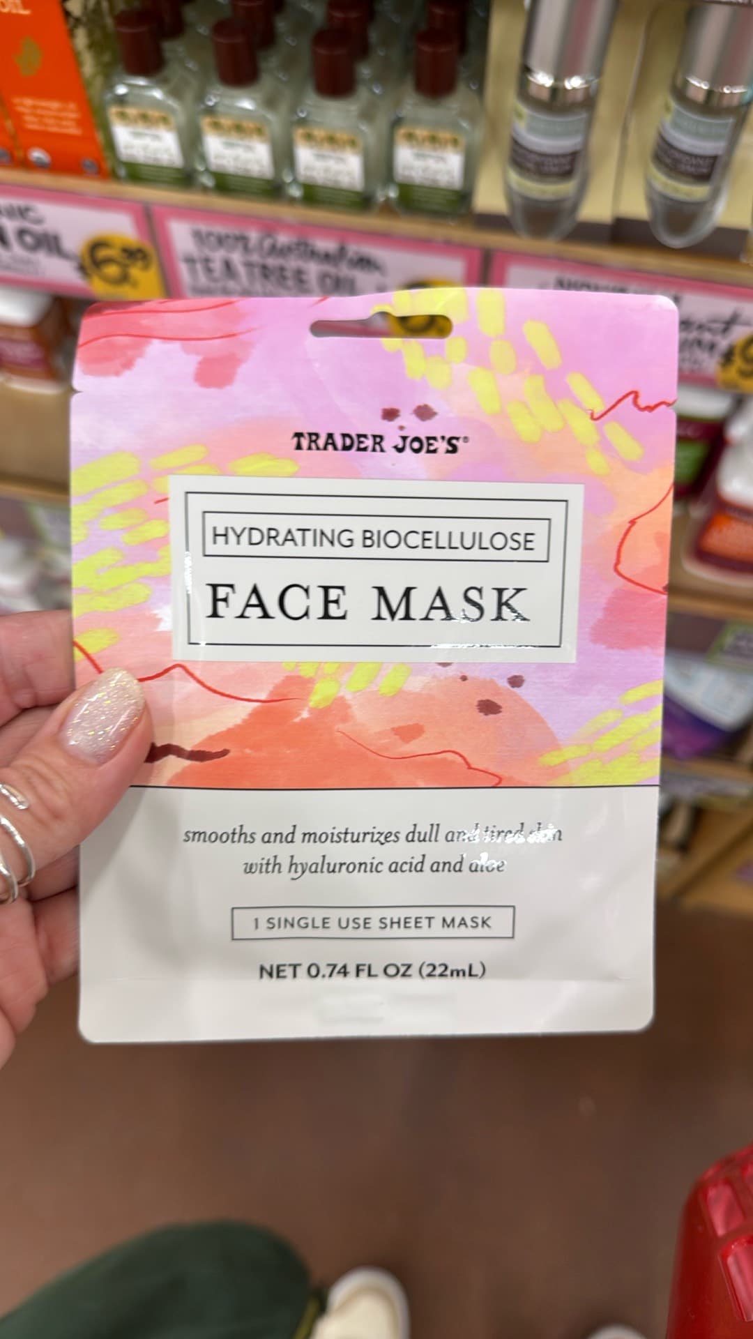 Trader Joe's Hydrating Face Mask