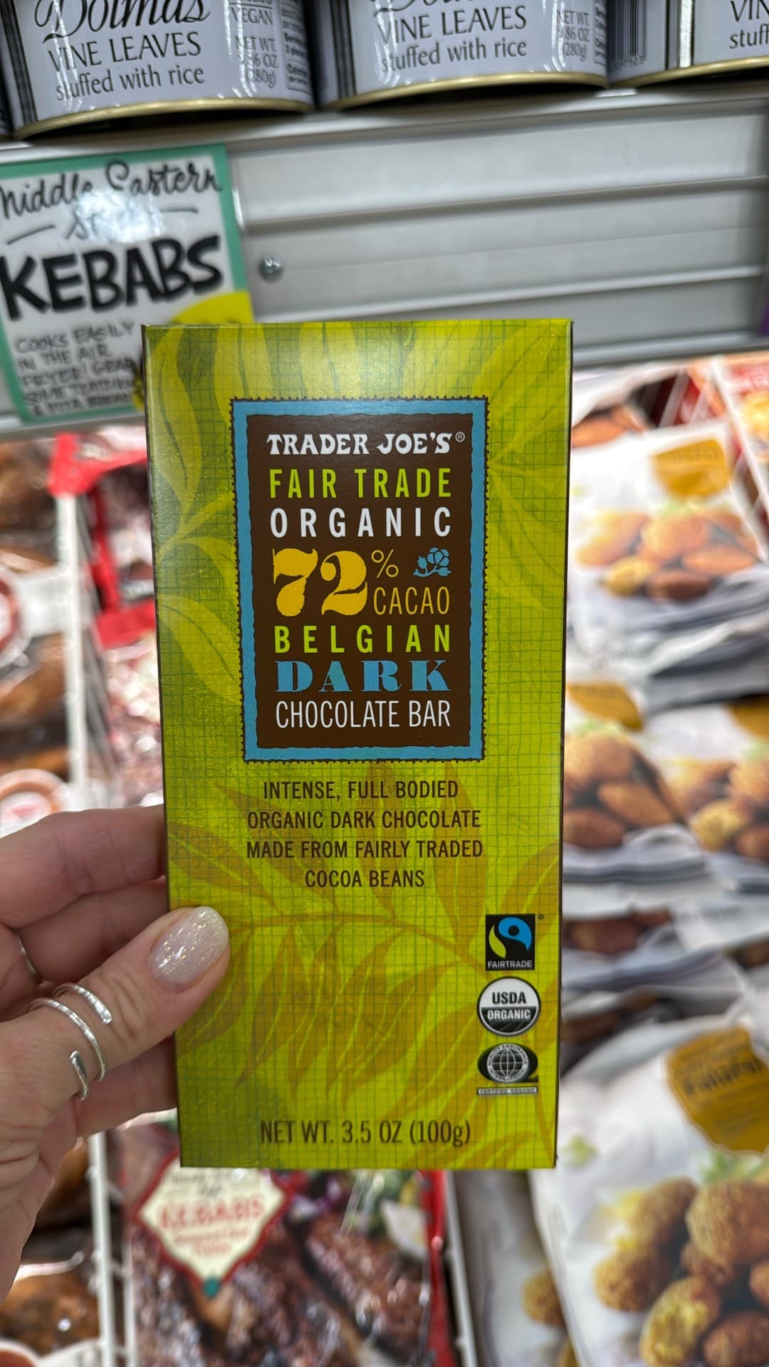 Trader Joe's Dark Chocolate Bar