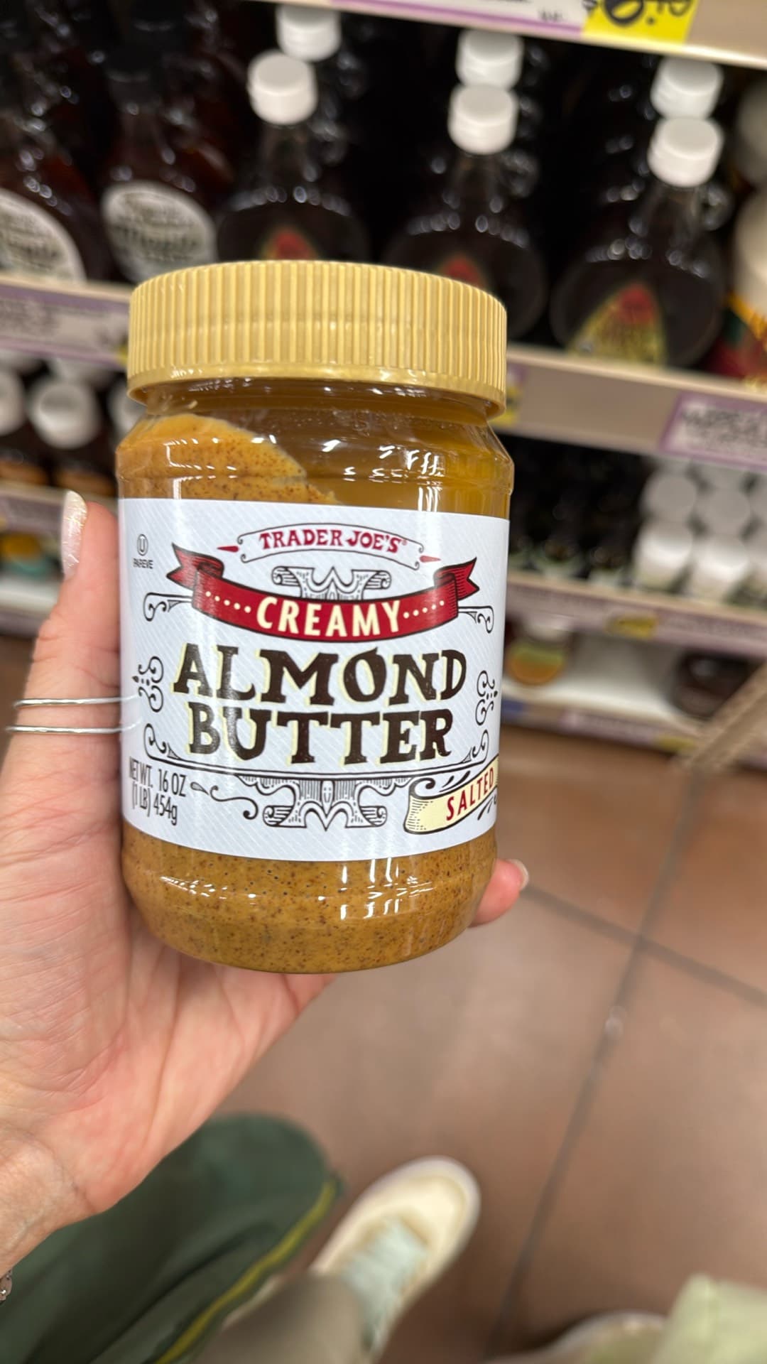 Trader Joe's Creamy Almond Butter