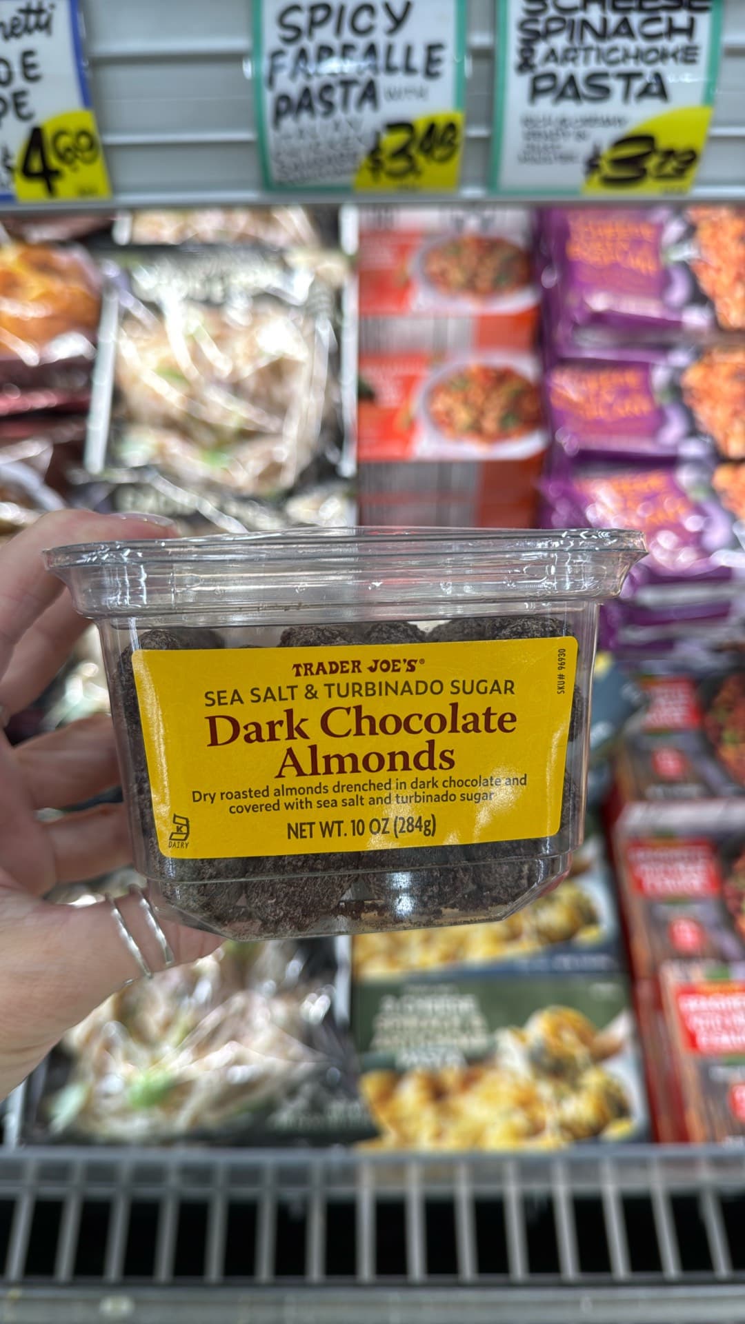 Trader Joe's Dark Chocolate Almonds