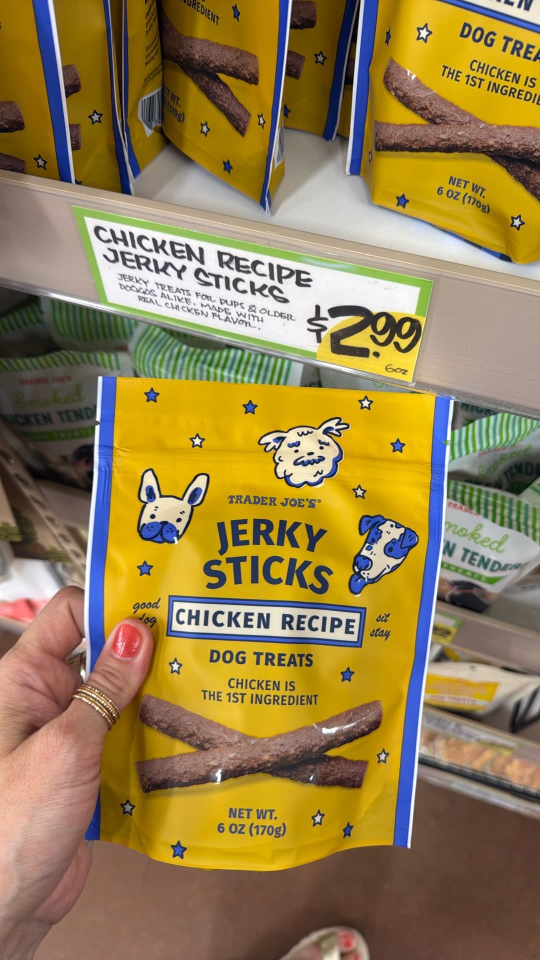 Trader Joe's Chicken Jerky Sticks