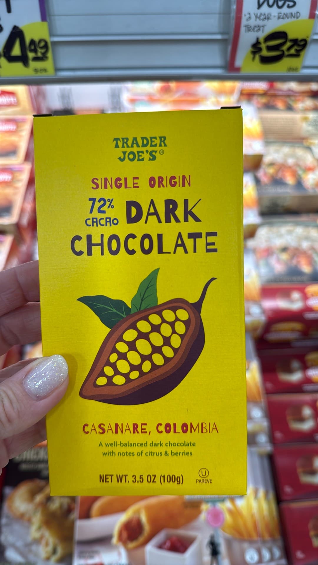 Trader Joe's 72% Dark Chocolate