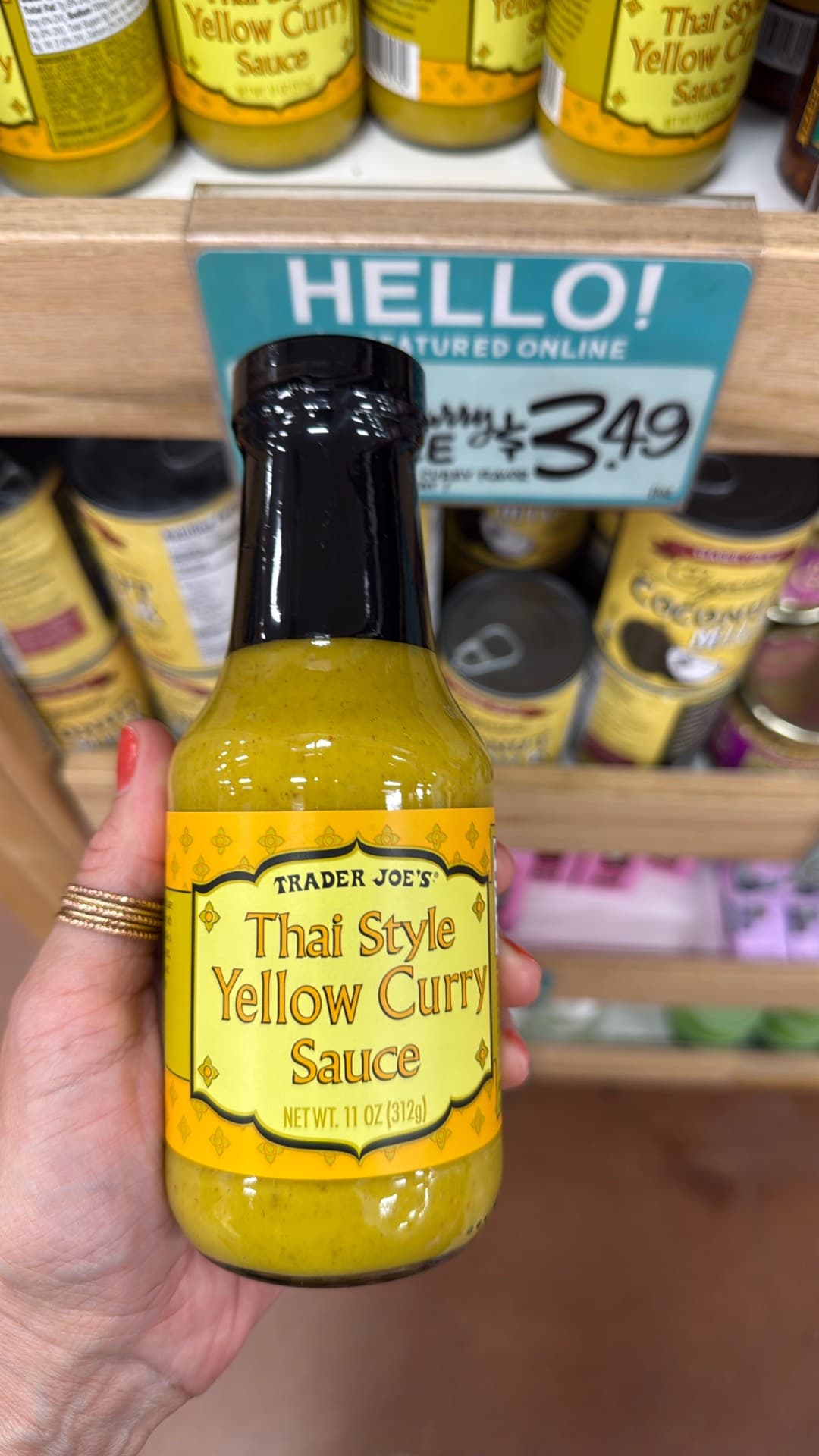Trader Joe's Thai Yellow Curry Sauce