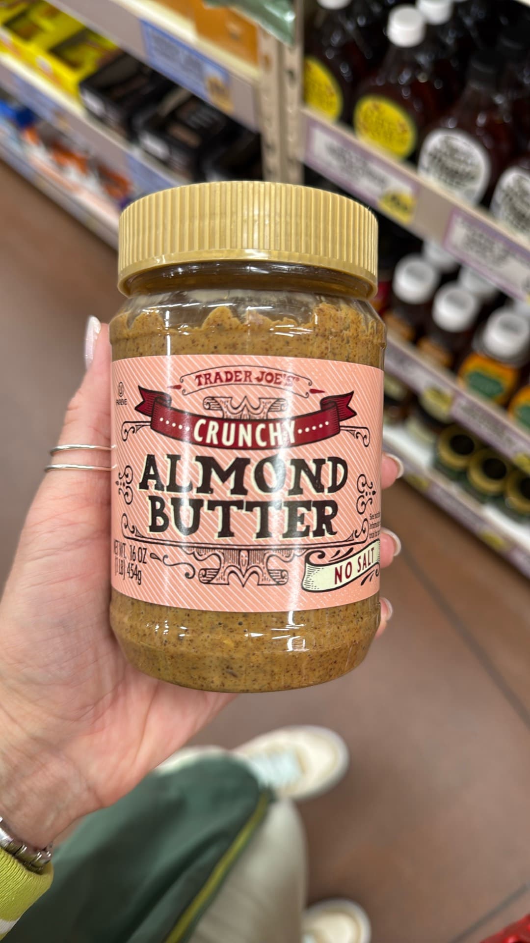 Trader Joe's Crunchy Almond Butter