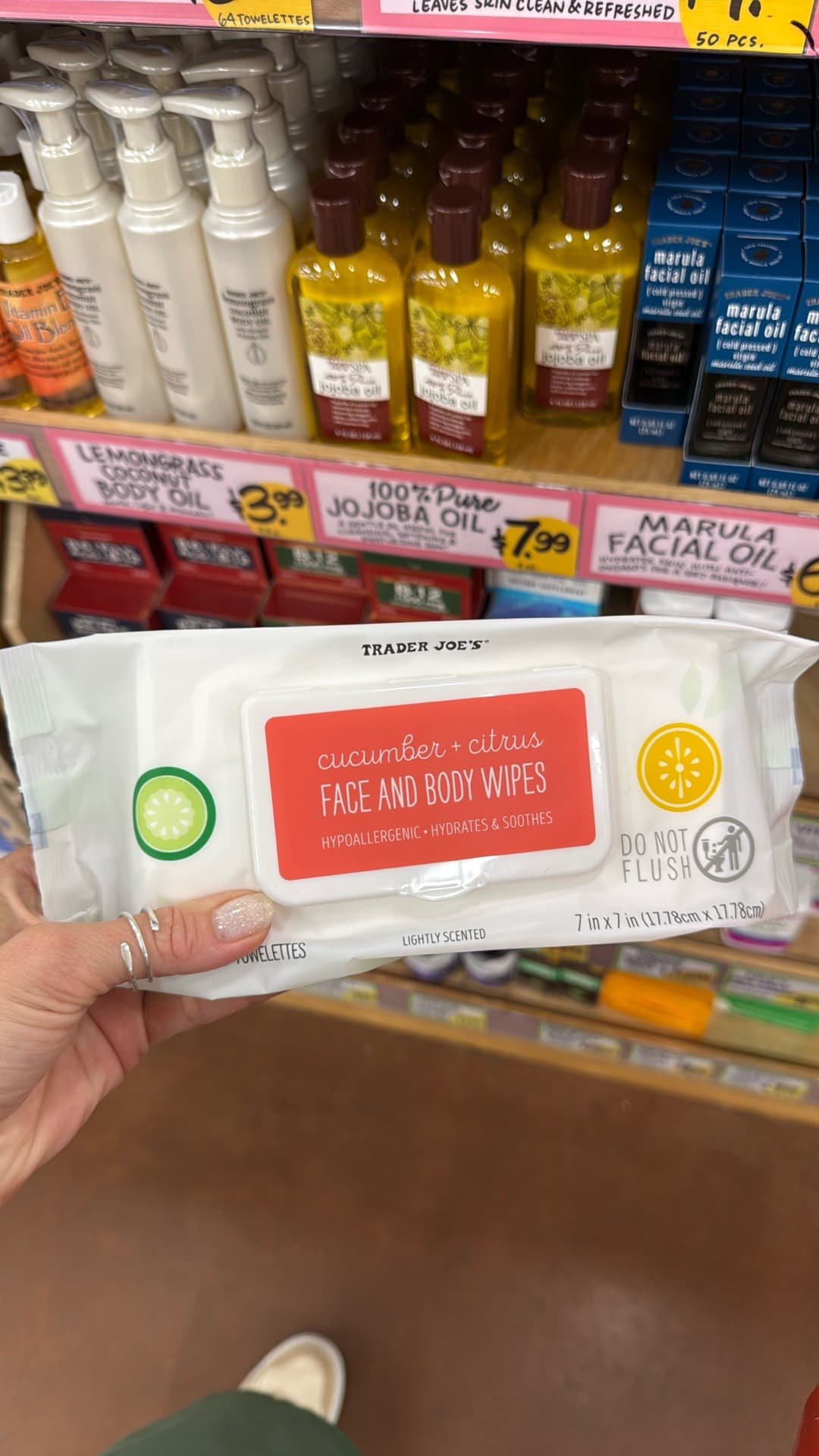 Cucumber & Citrus Face Wipes