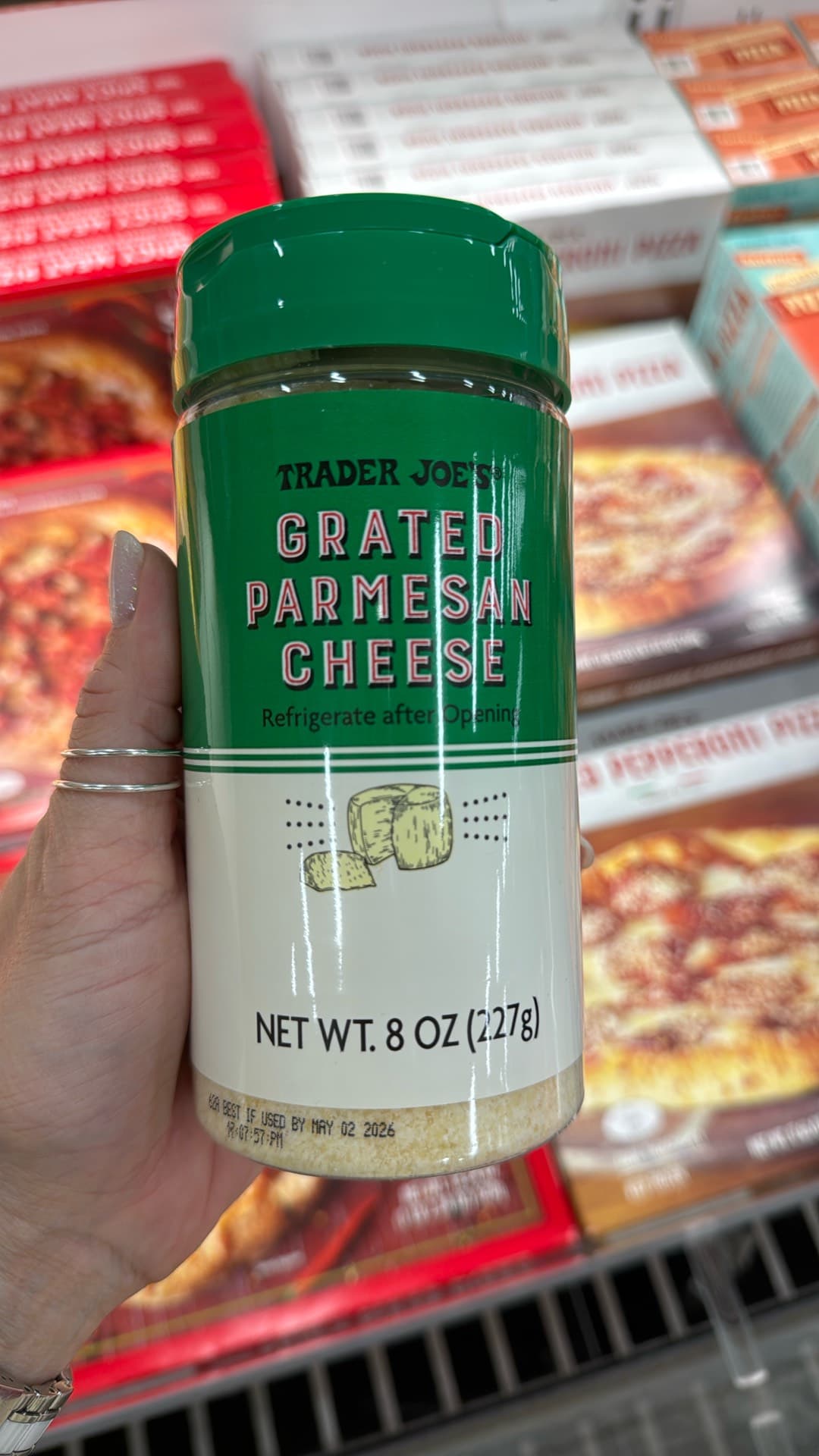 Trader Joe's Grated Parmesan Cheese