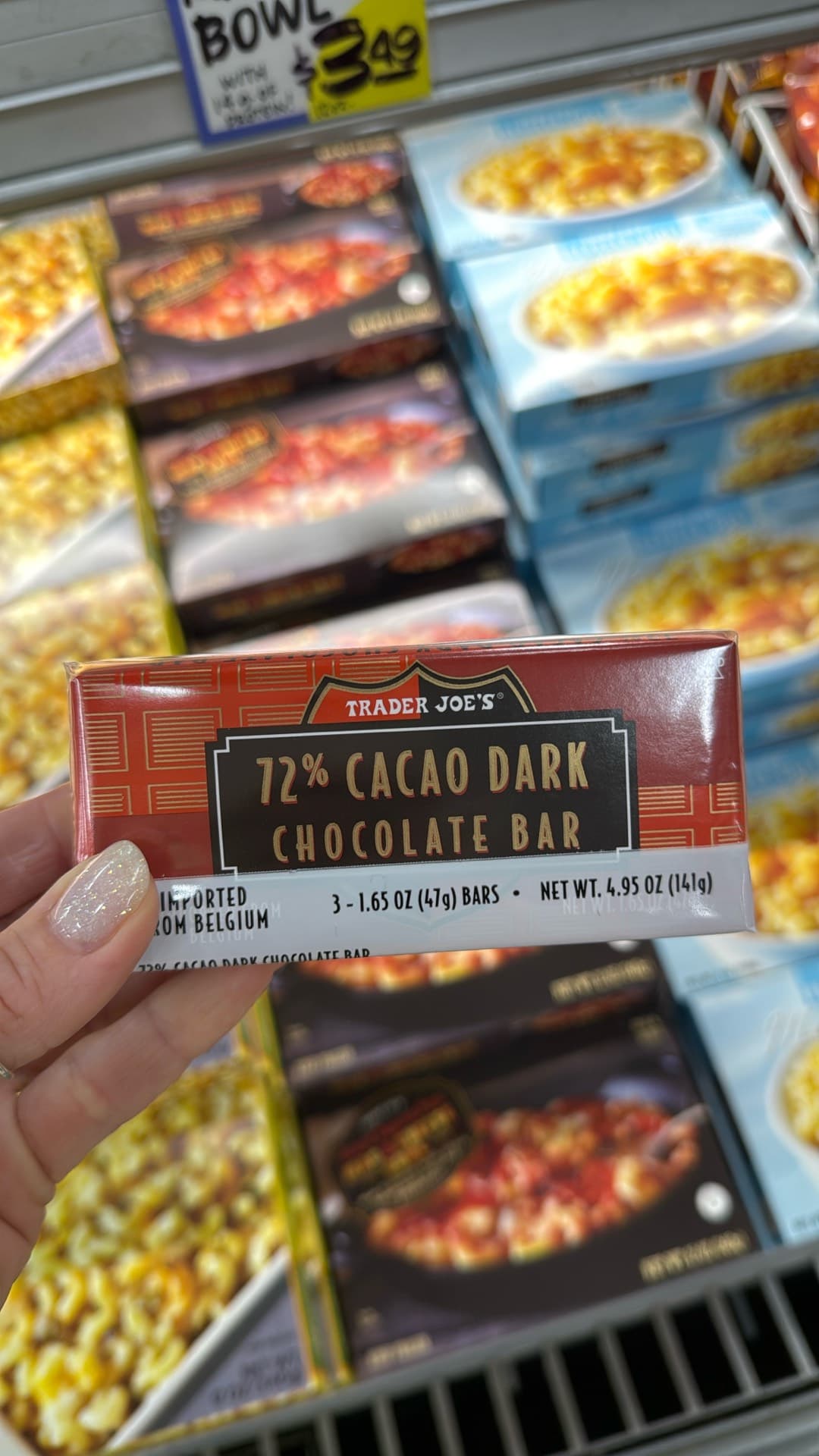 Trader Joe's 72% Cacao Dark Chocolate Bar