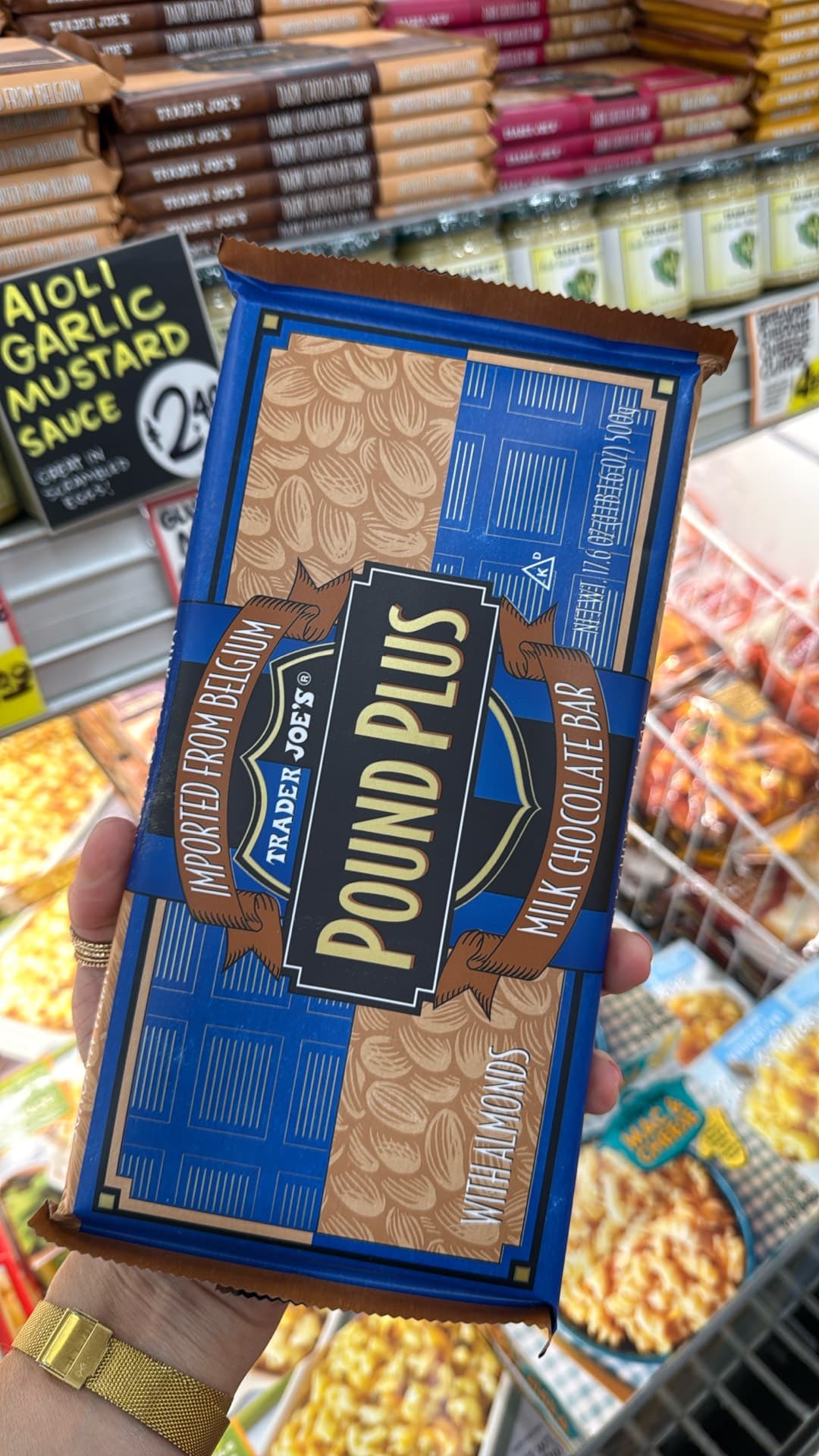Trader Joe's Pound Plus Milk Chocolate Bar