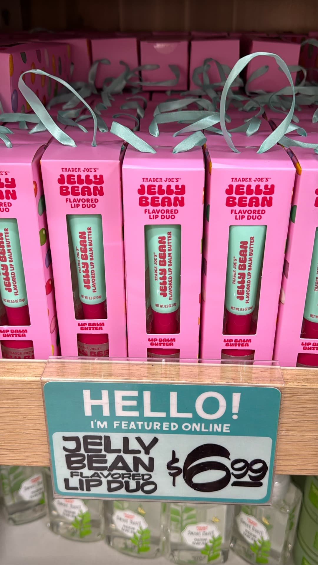 Trader Joe's Jelly Bean Flavored Lip Duo