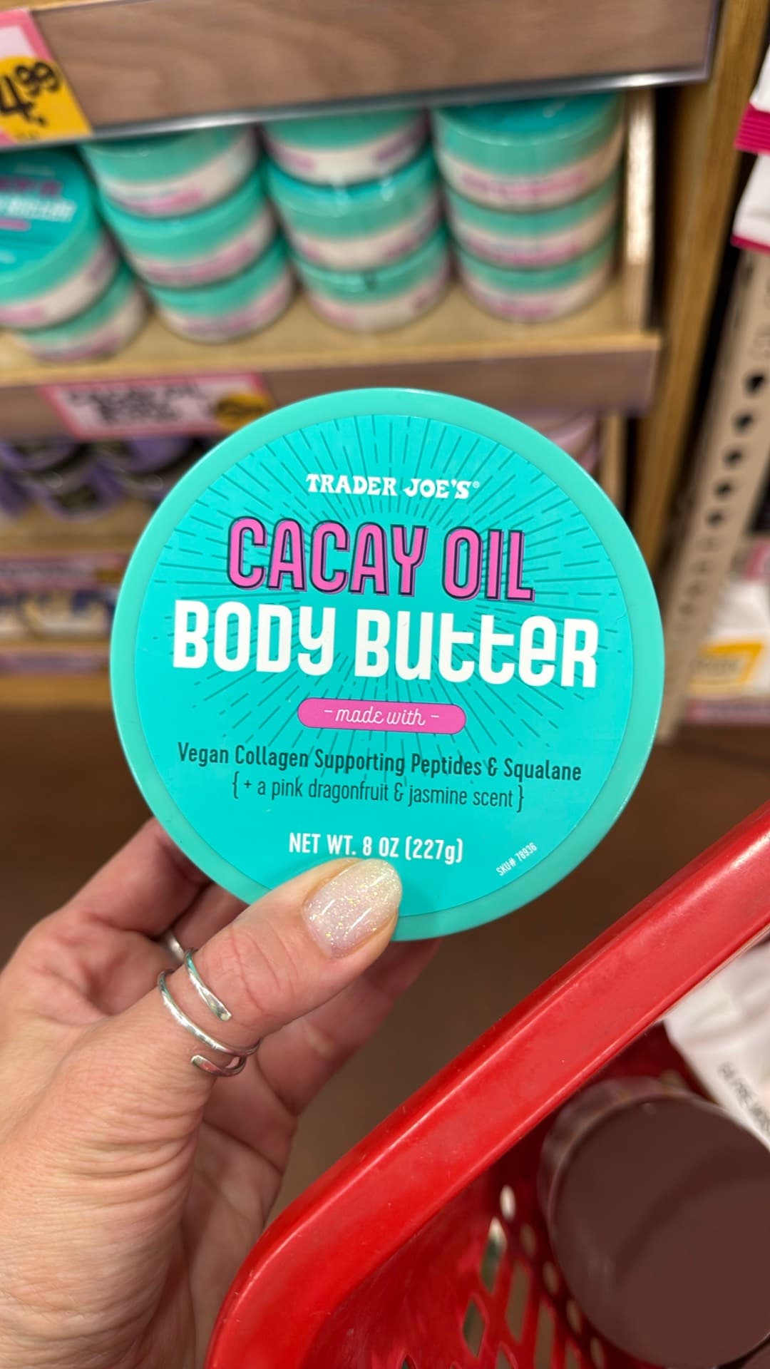 Trader Joe's Cacay Oil Body Butter