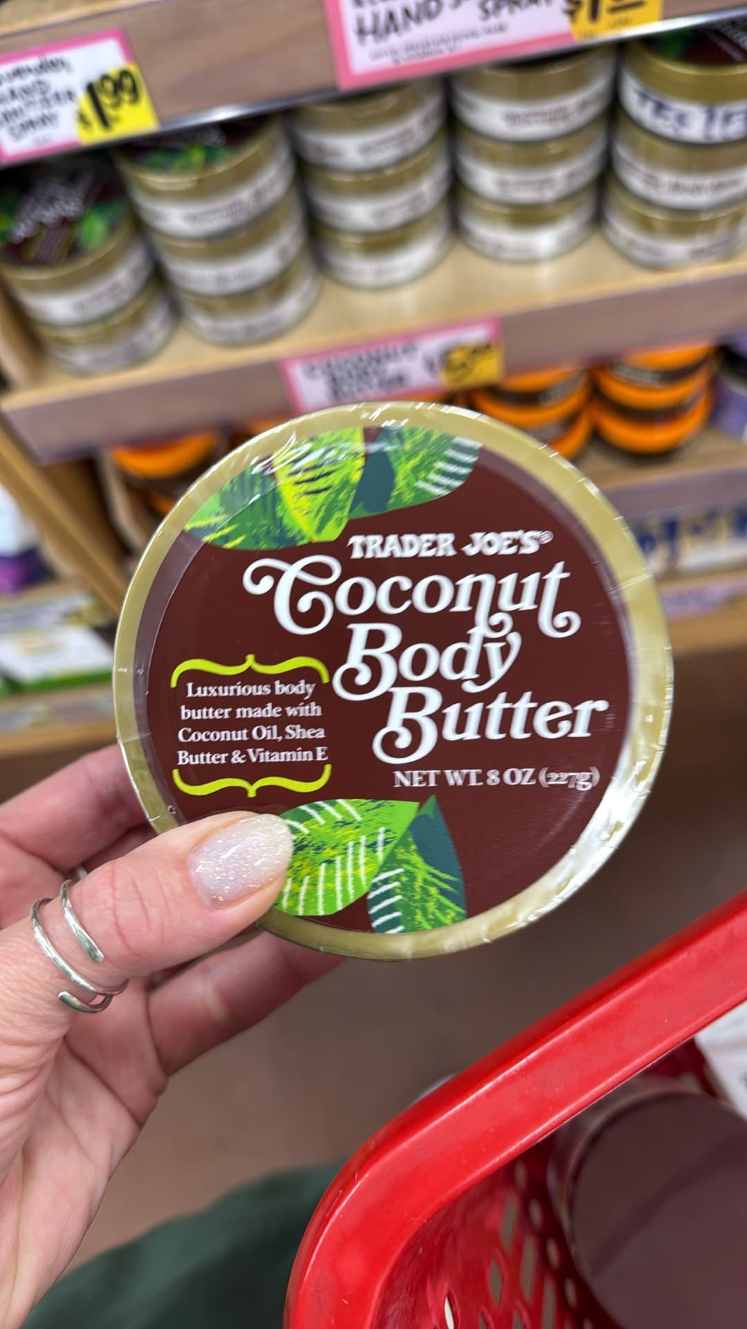Trader Joe's Coconut Body Butter
