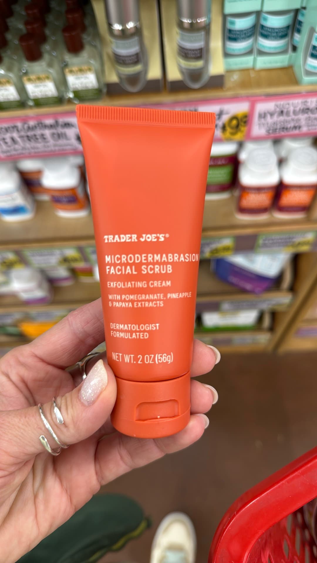 Trader Joe's Microdermabrasion Facial Scrub