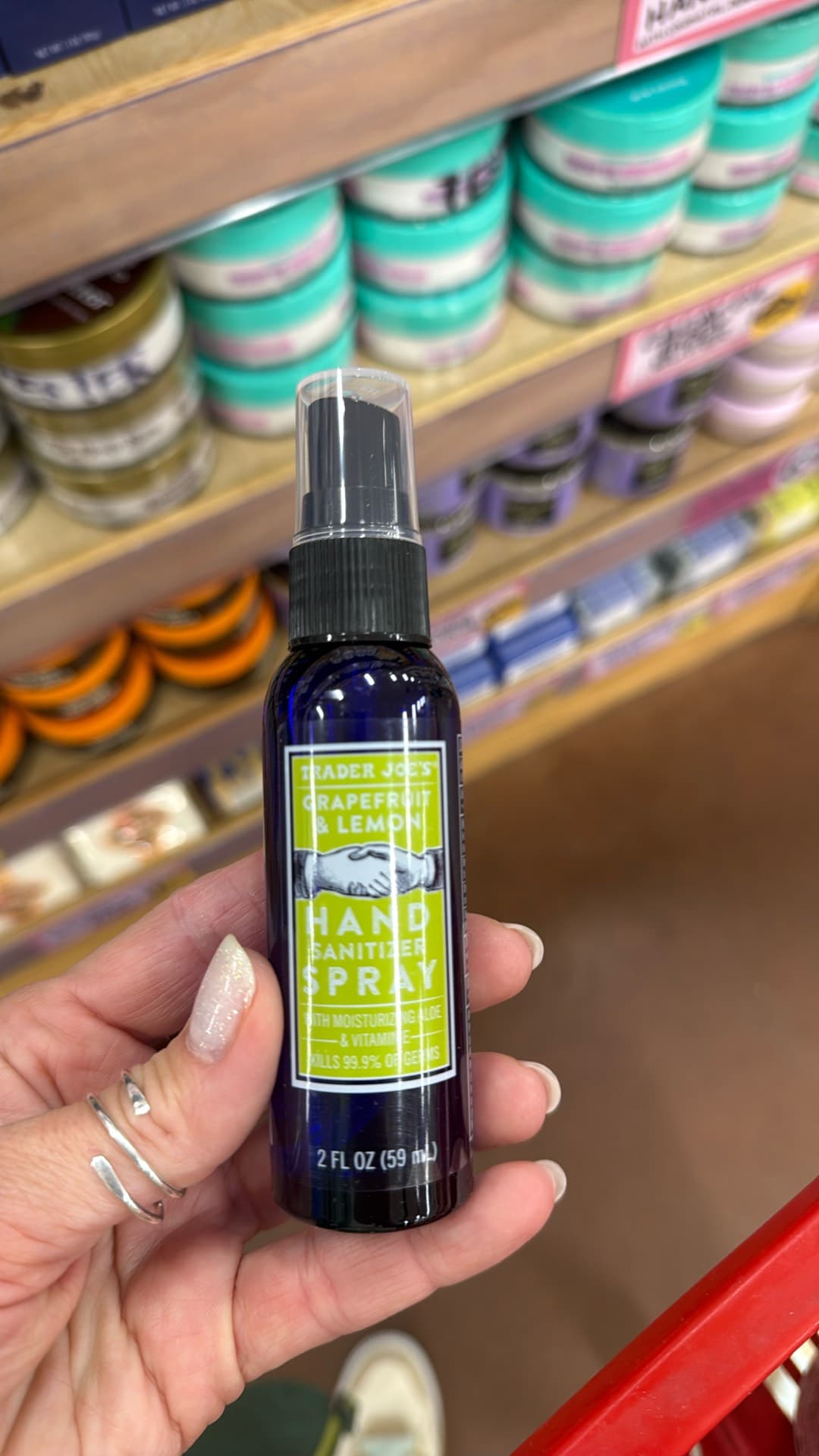 Trader Joe's Grapefruit & Lemon Hand Sanitizer Spray