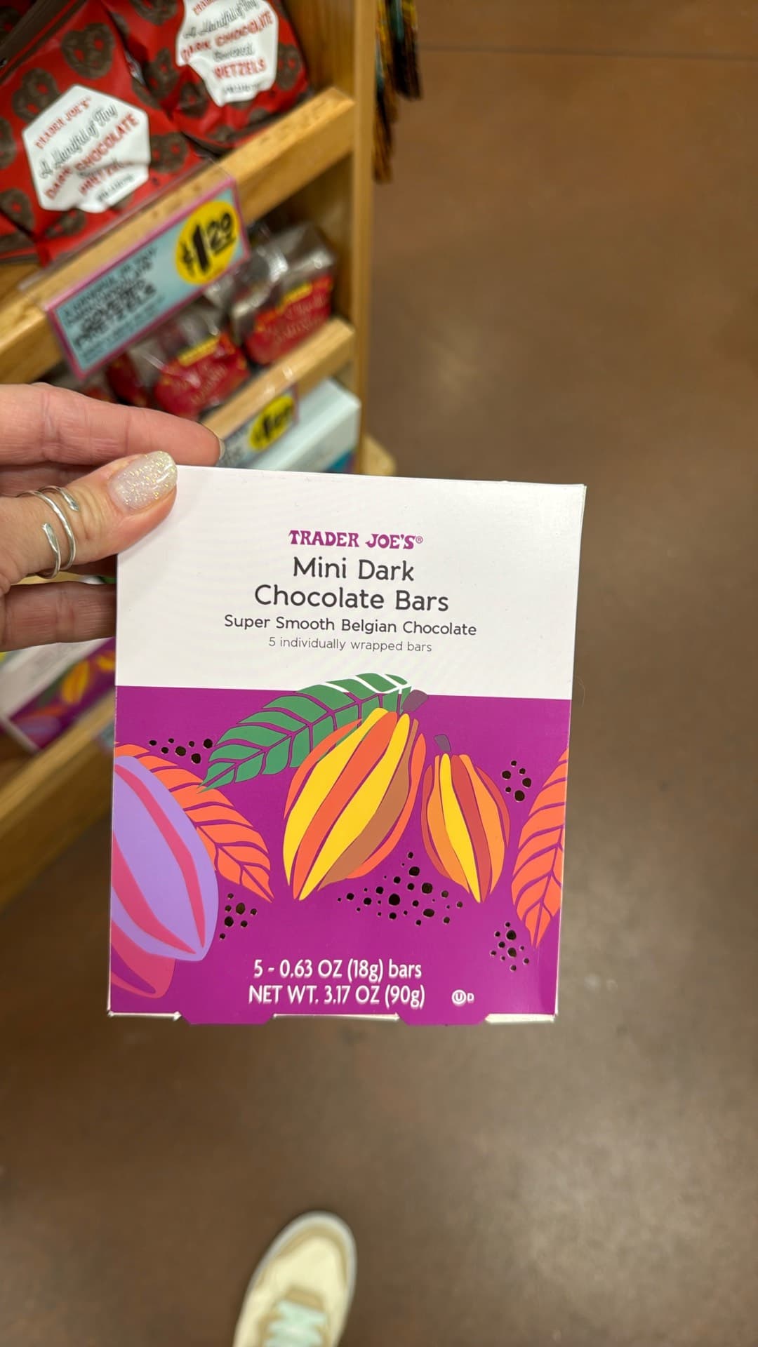 Trader Joe's Mini Dark Chocolate Bars